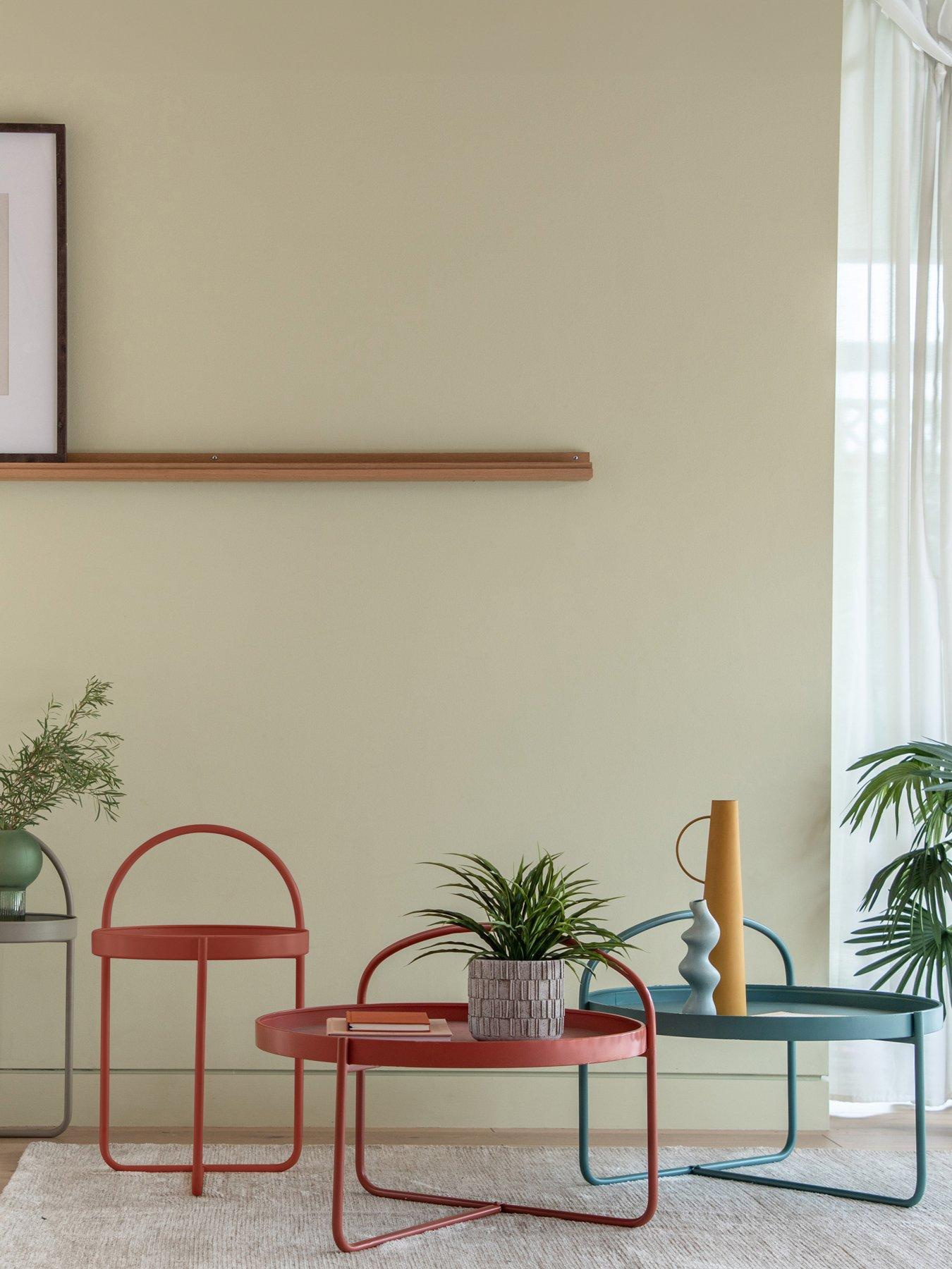 Gallery Direct Melbury Metal Coffee Table - Coral