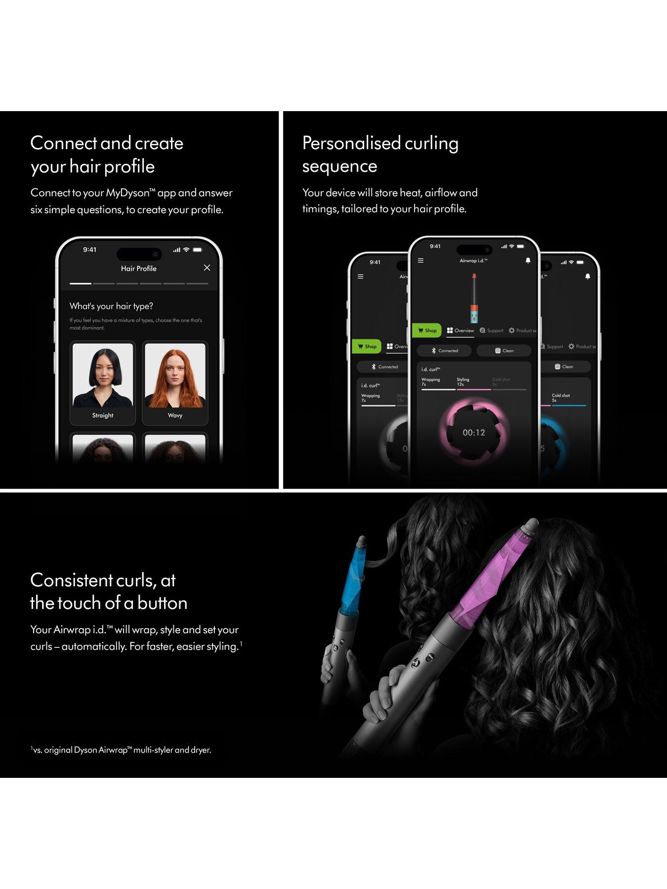Image 5 of 7 of Dyson Airwrap i.d.&trade; Dyson Multi-Styler &amp; Hair Dryer - Ceramic Pink/Rose Gold