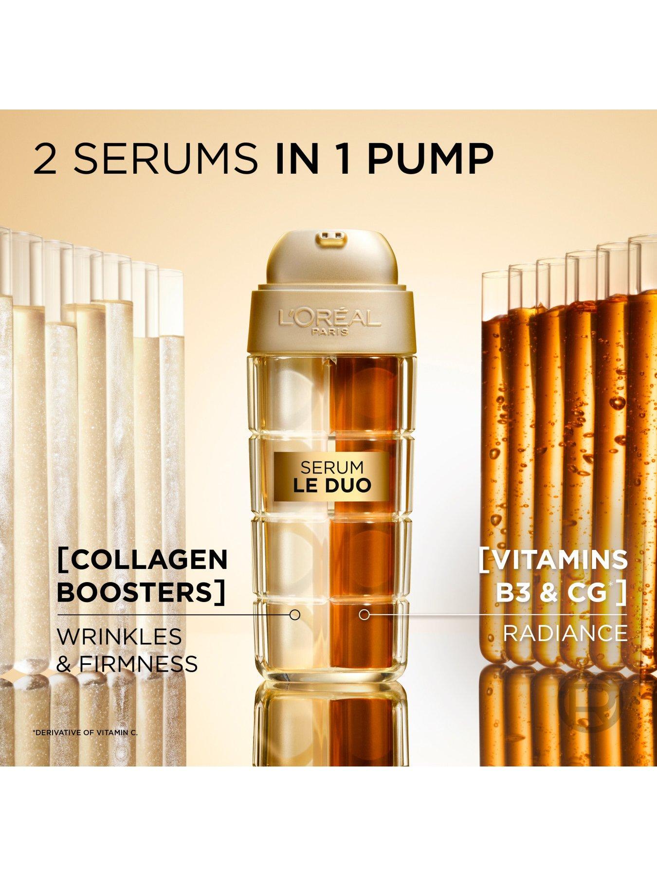 Image 6 of 7 of L'Oreal Paris Age Defying Serum Le Duo 30ml