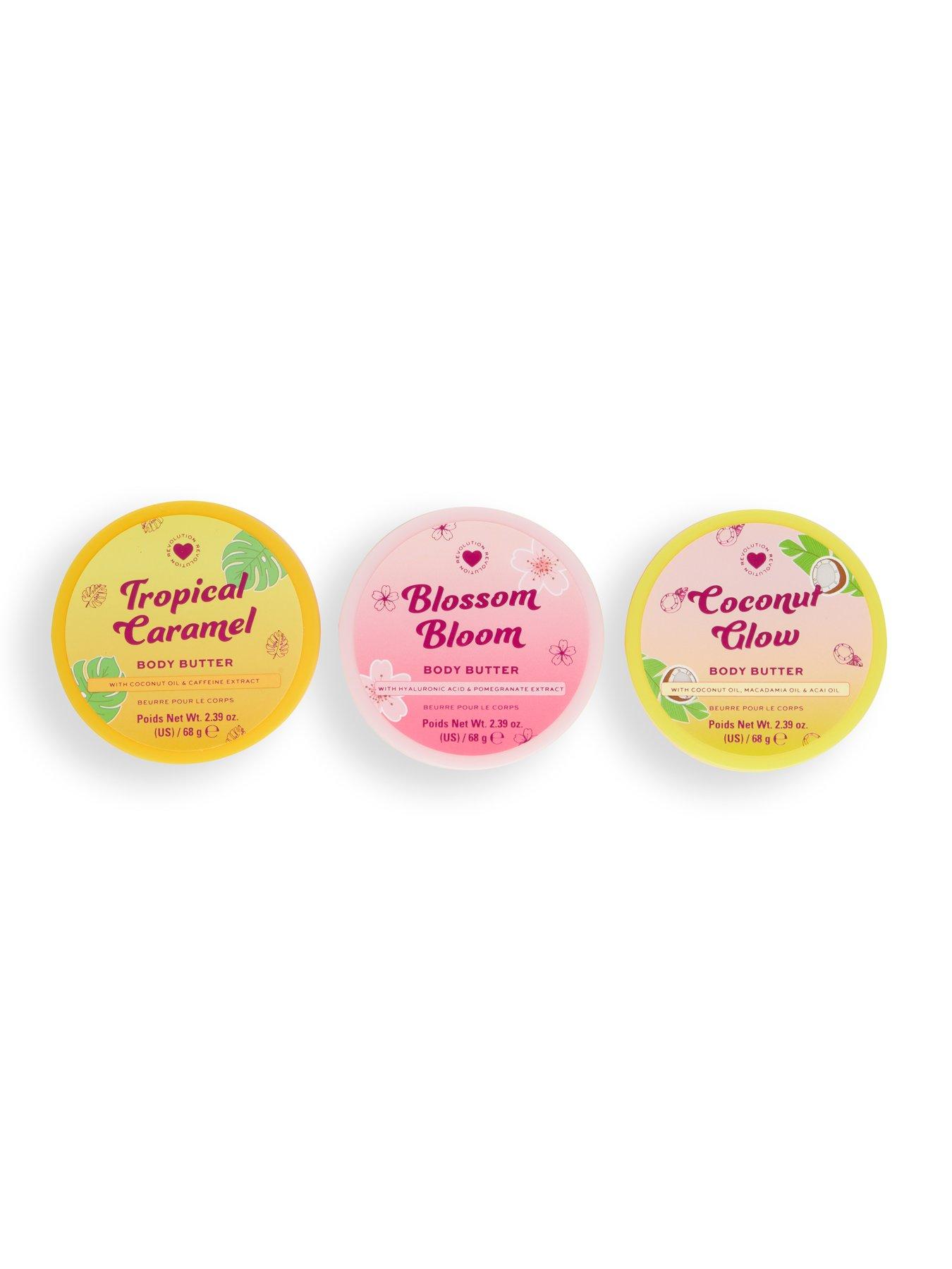 Image 2 of 4 of Revolution Beauty London I Heart Revolution Tropical Trip Body Cream Trio