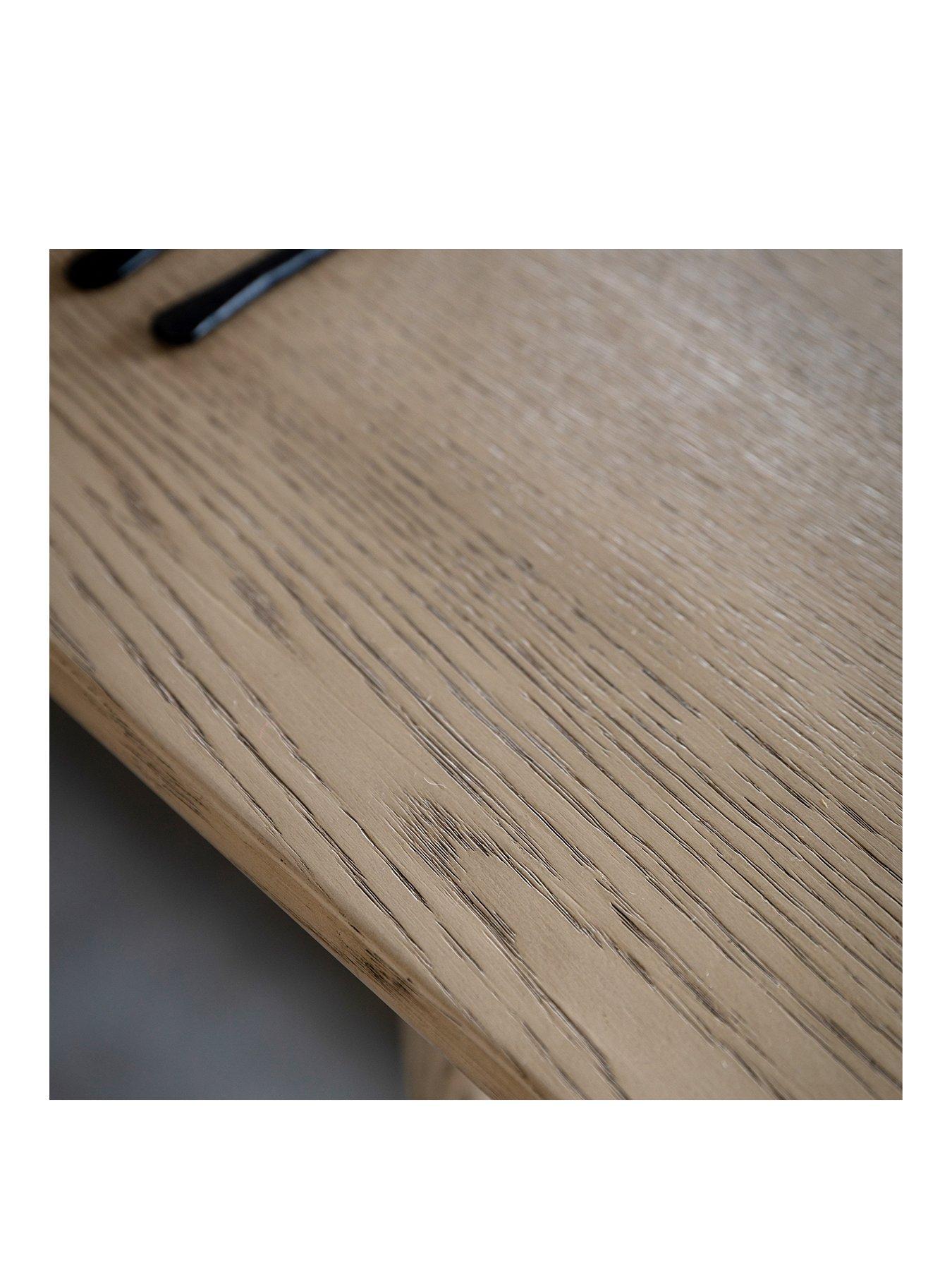 Image 3 of 6 of Gallery Direct Craft Dining Table - Smoked Oak