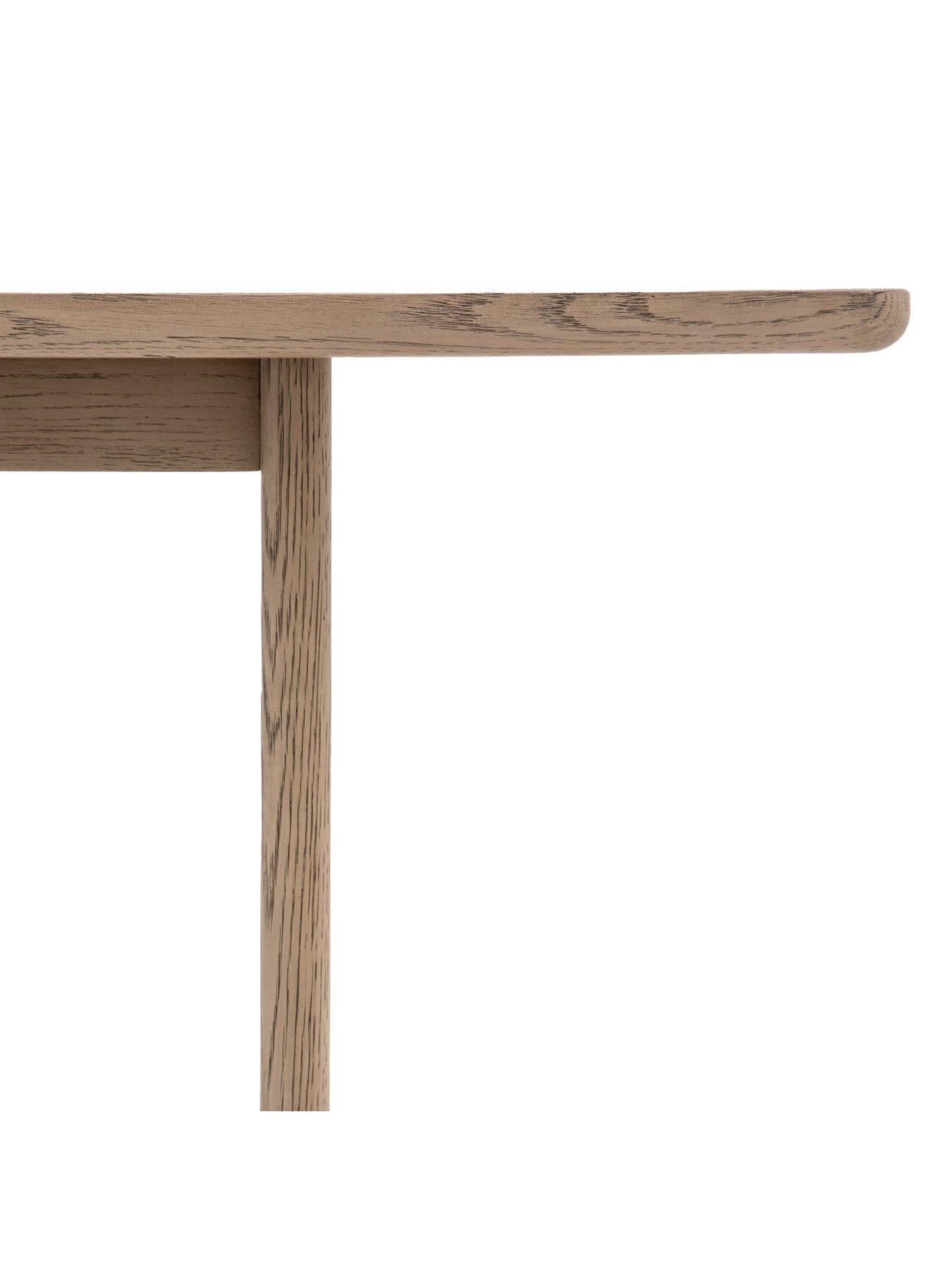 Image 6 of 6 of Gallery Direct Craft Dining Table - Smoked Oak