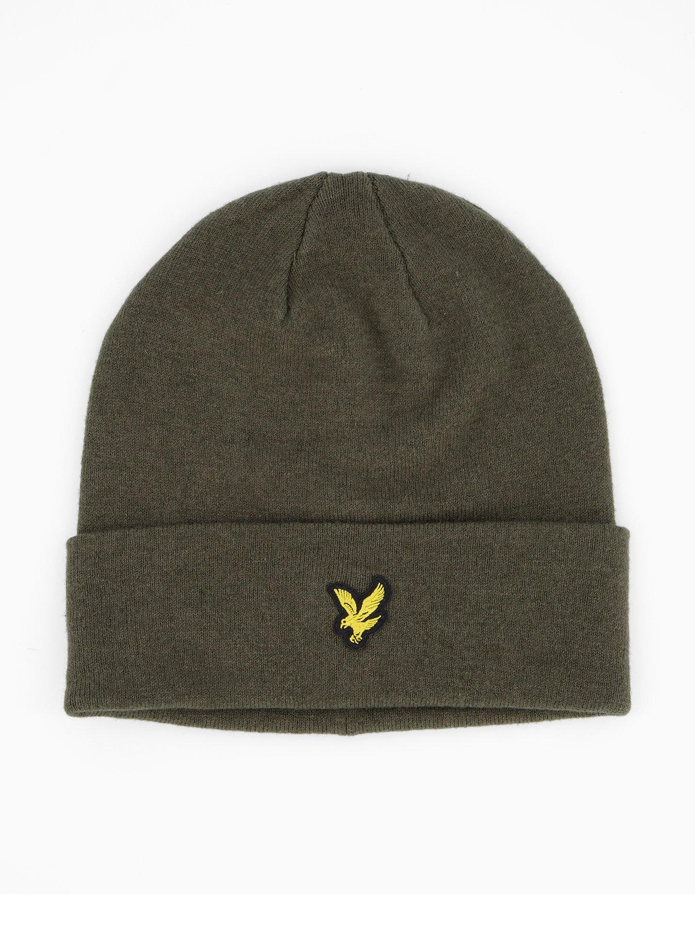 Lyle & Scott Cotton Merino Beanie - Navy