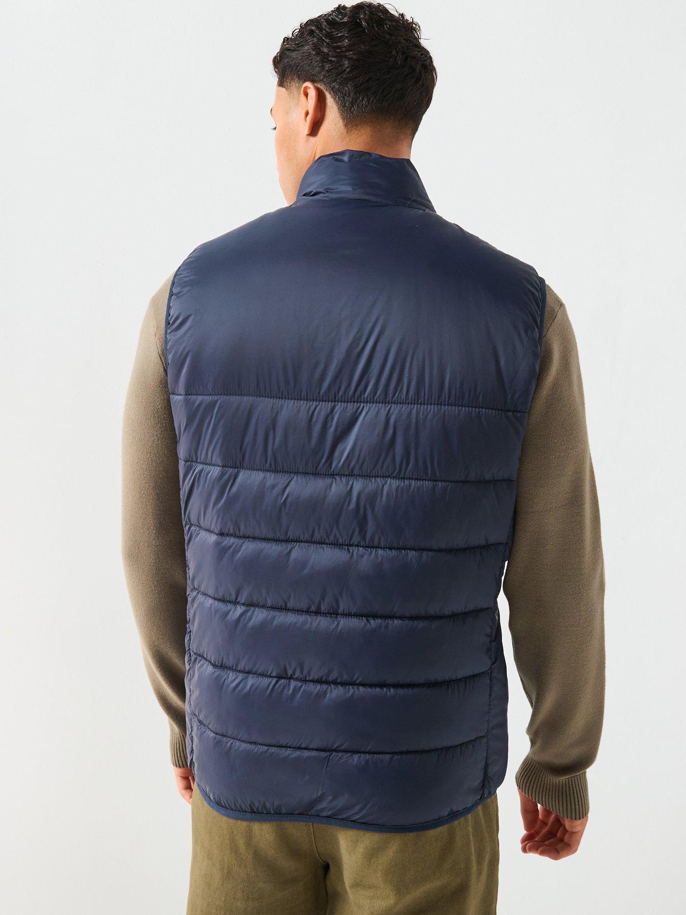 stillFront image of lyle-scott-wadded-gilet-navy