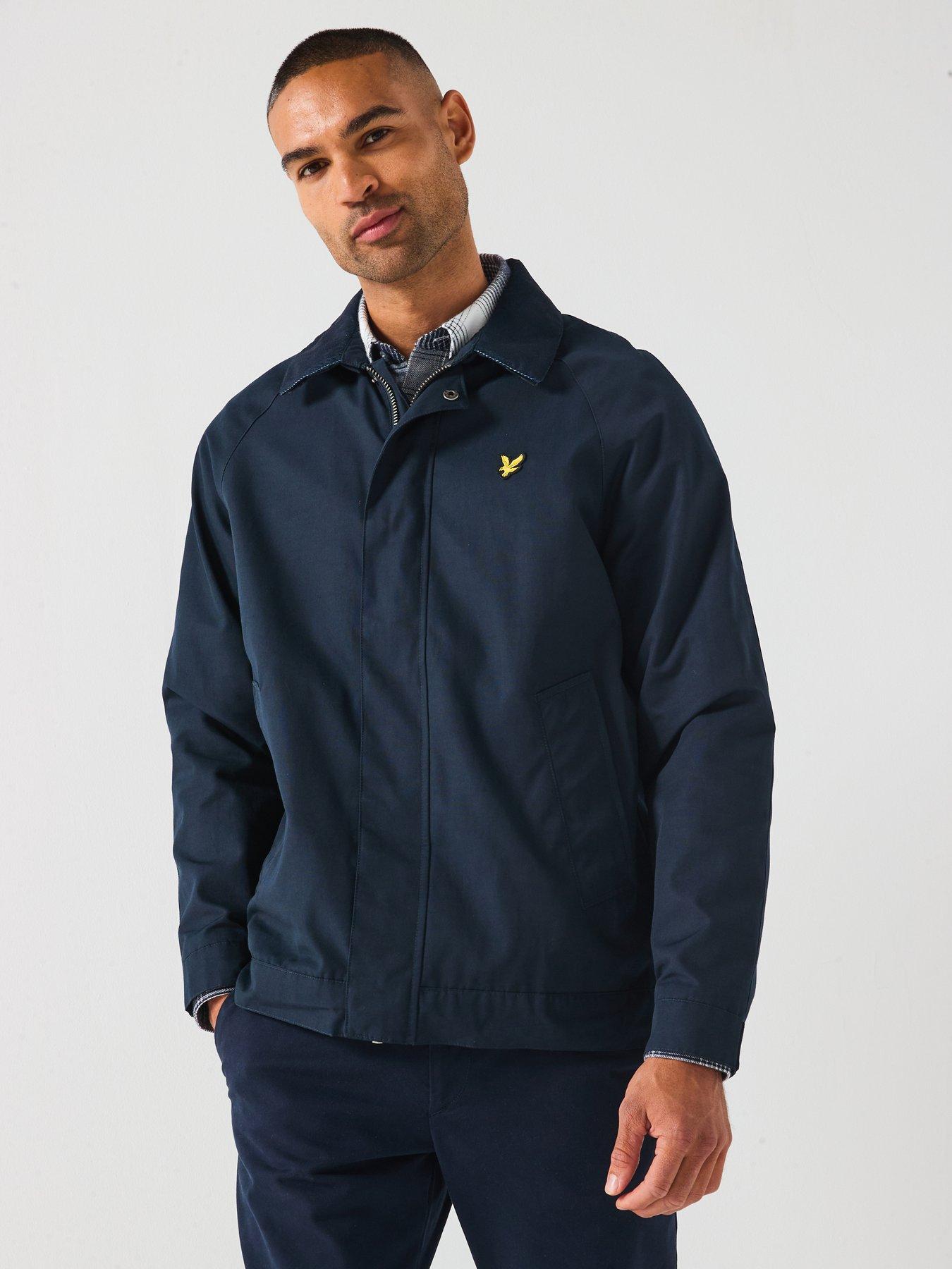  image of lyle-scott-hunting-jacket--navy