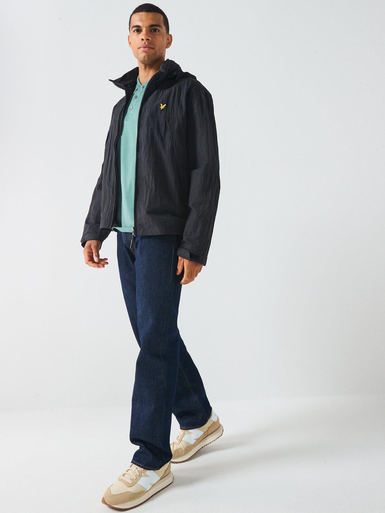 Image 3 of 6 of Lyle & Scott Fold Away Hood Jacket- Black
