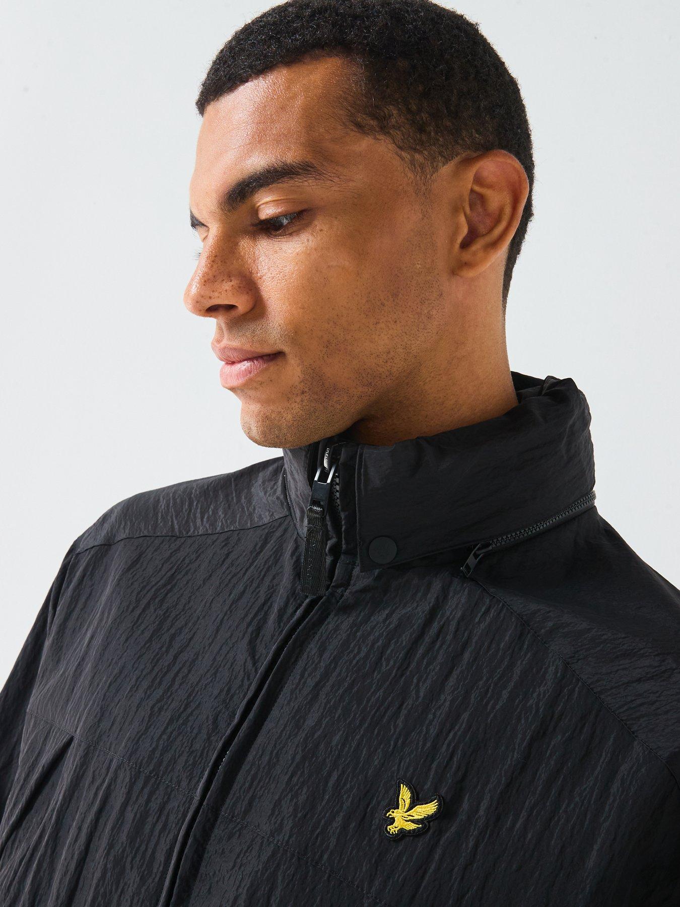 Image 4 of 6 of Lyle & Scott Fold Away Hood Jacket- Black
