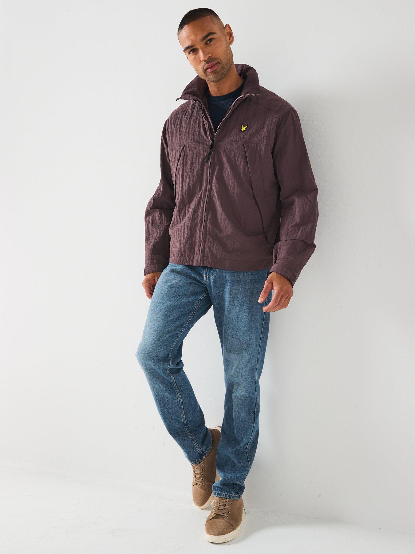 Image 3 of 6 of Lyle & Scott Fold Away Hood Jacket- Brown