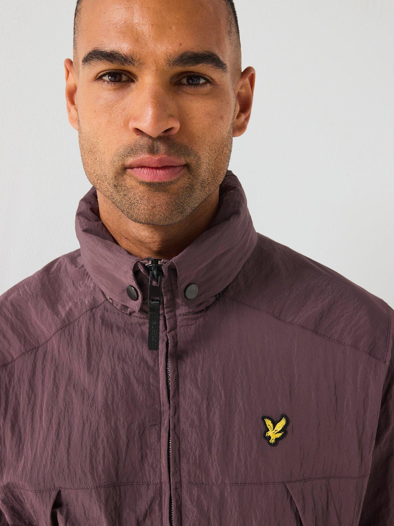 Image 4 of 6 of Lyle & Scott Fold Away Hood Jacket- Brown