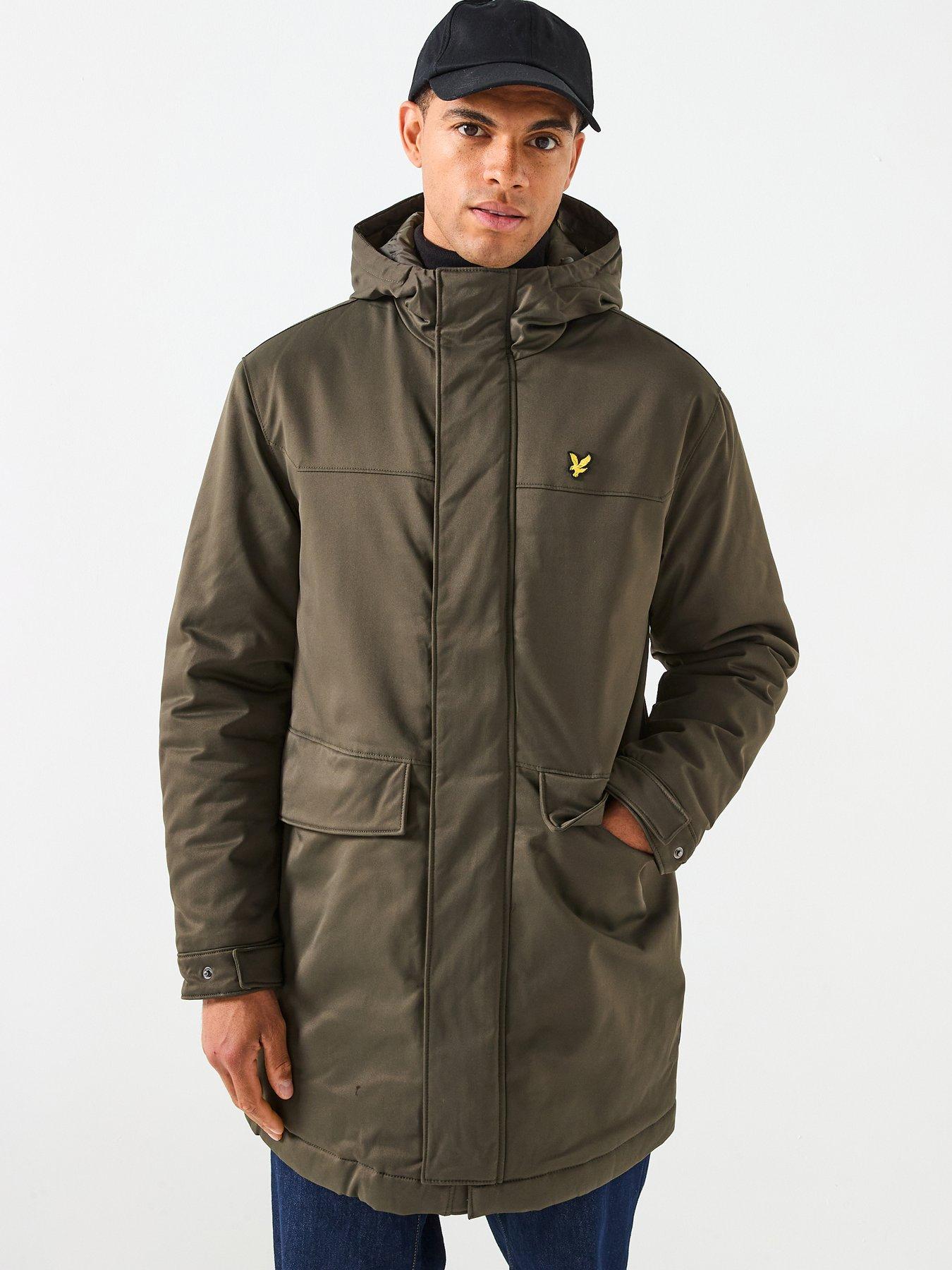 Image 1 of 6 of Lyle & Scott Padded Parka- Green