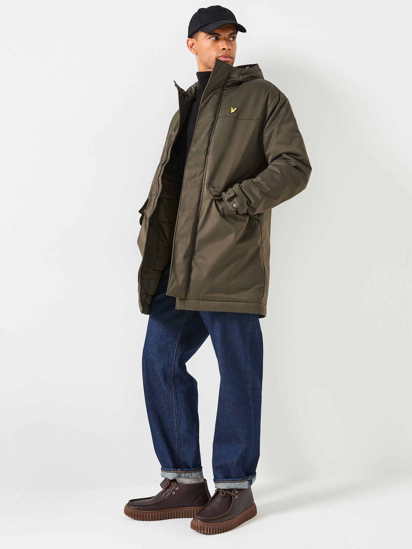 Image 3 of 6 of Lyle & Scott Padded Parka- Green