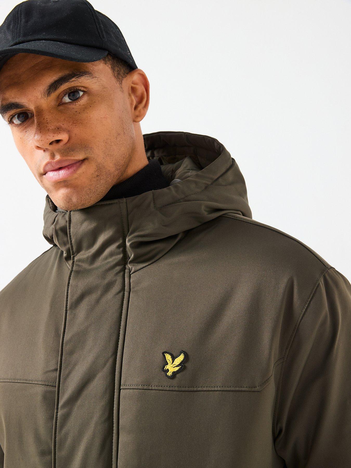 Image 4 of 6 of Lyle & Scott Padded Parka- Green