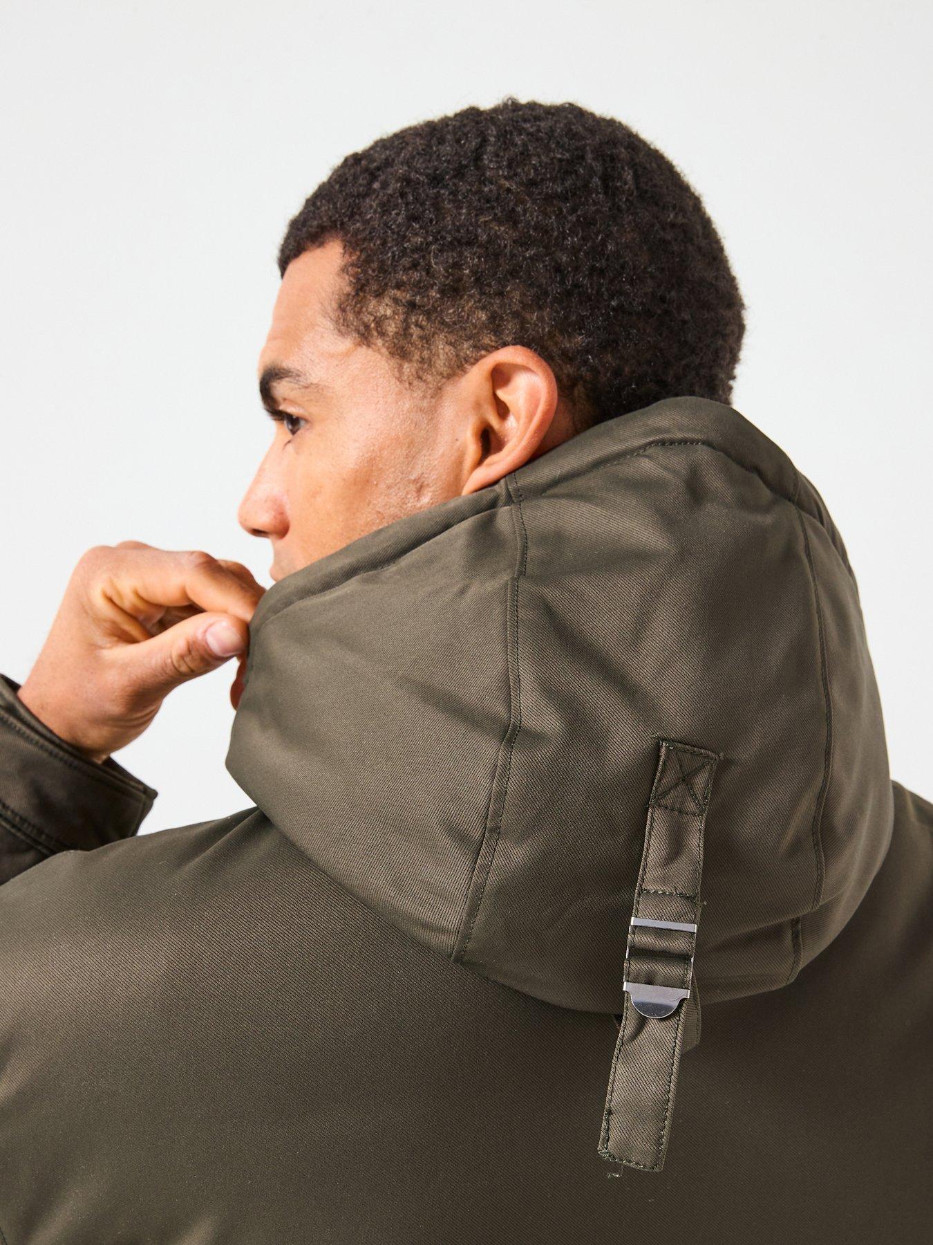 Image 5 of 6 of Lyle & Scott Padded Parka- Green