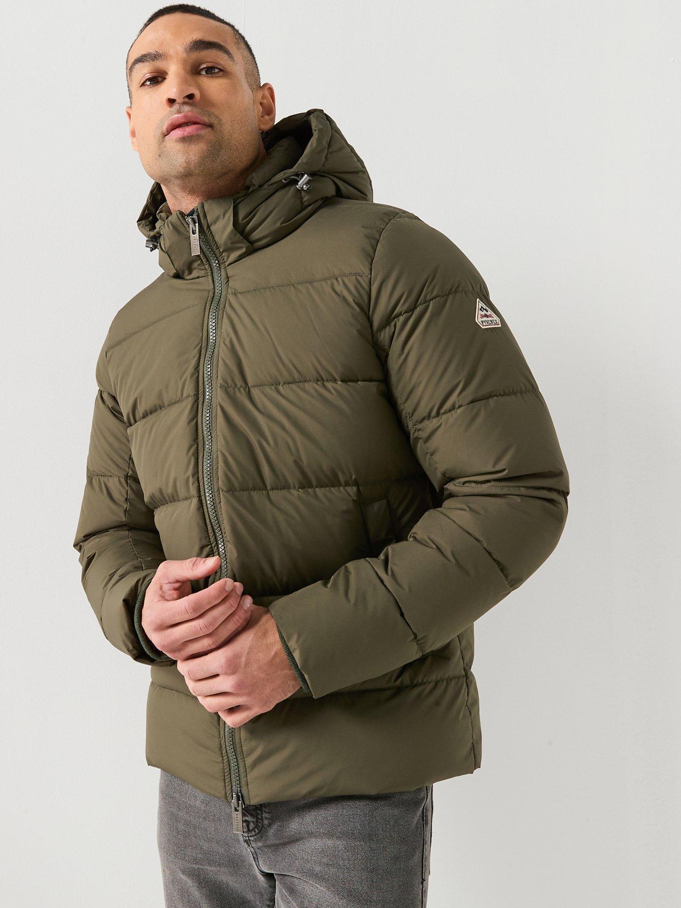 Pyrenex Spoutnic Mini Ripstop Hooded Water Repellent Jacket - Dark Khaki