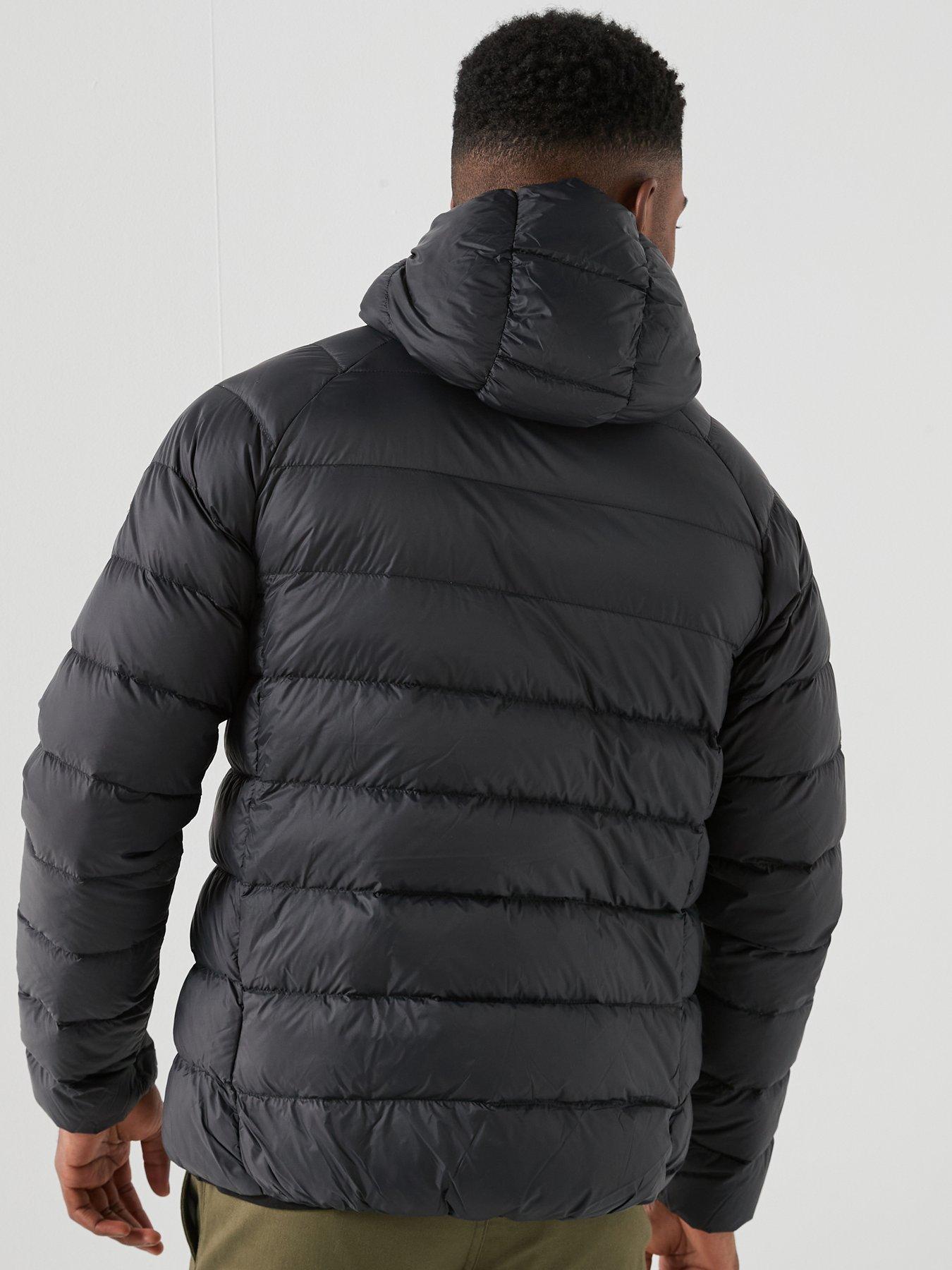 Image 2 of 6 of Pyrenex Arial Hooded Lightweight Packable Padded Jacket - Black