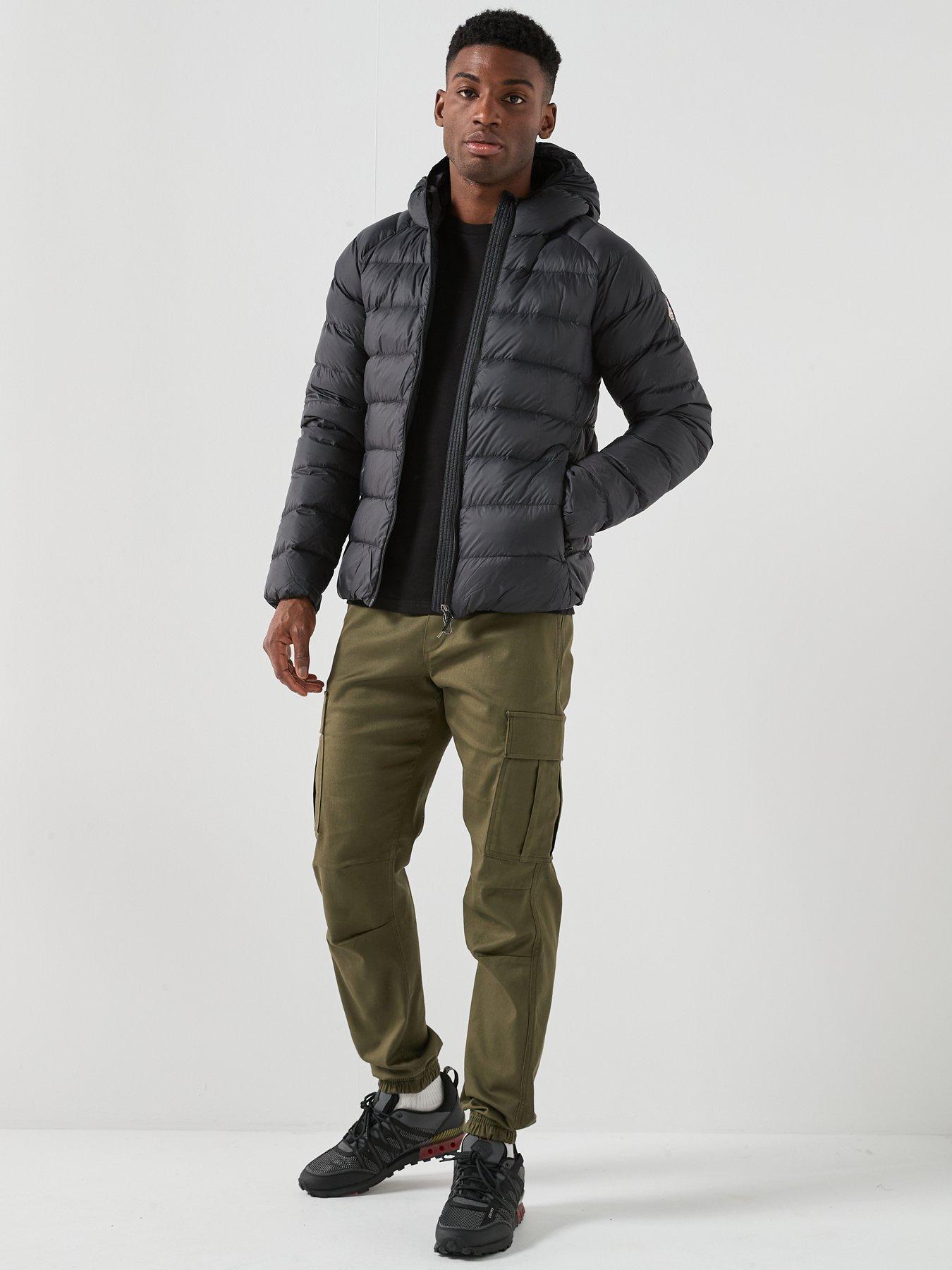 Image 3 of 6 of Pyrenex Arial Hooded Lightweight Packable Padded Jacket - Black