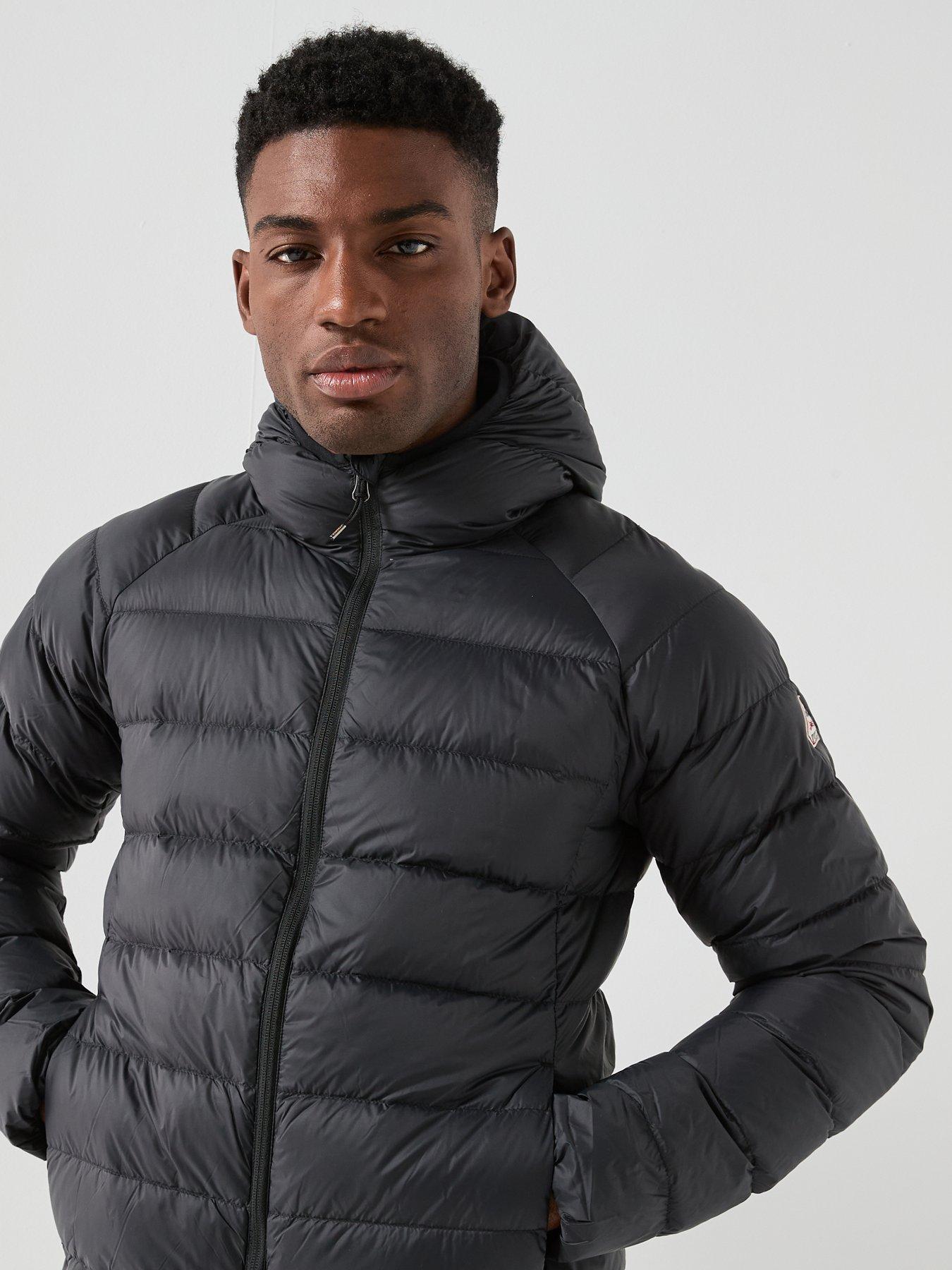 Image 4 of 6 of Pyrenex Arial Hooded Lightweight Packable Padded Jacket - Black