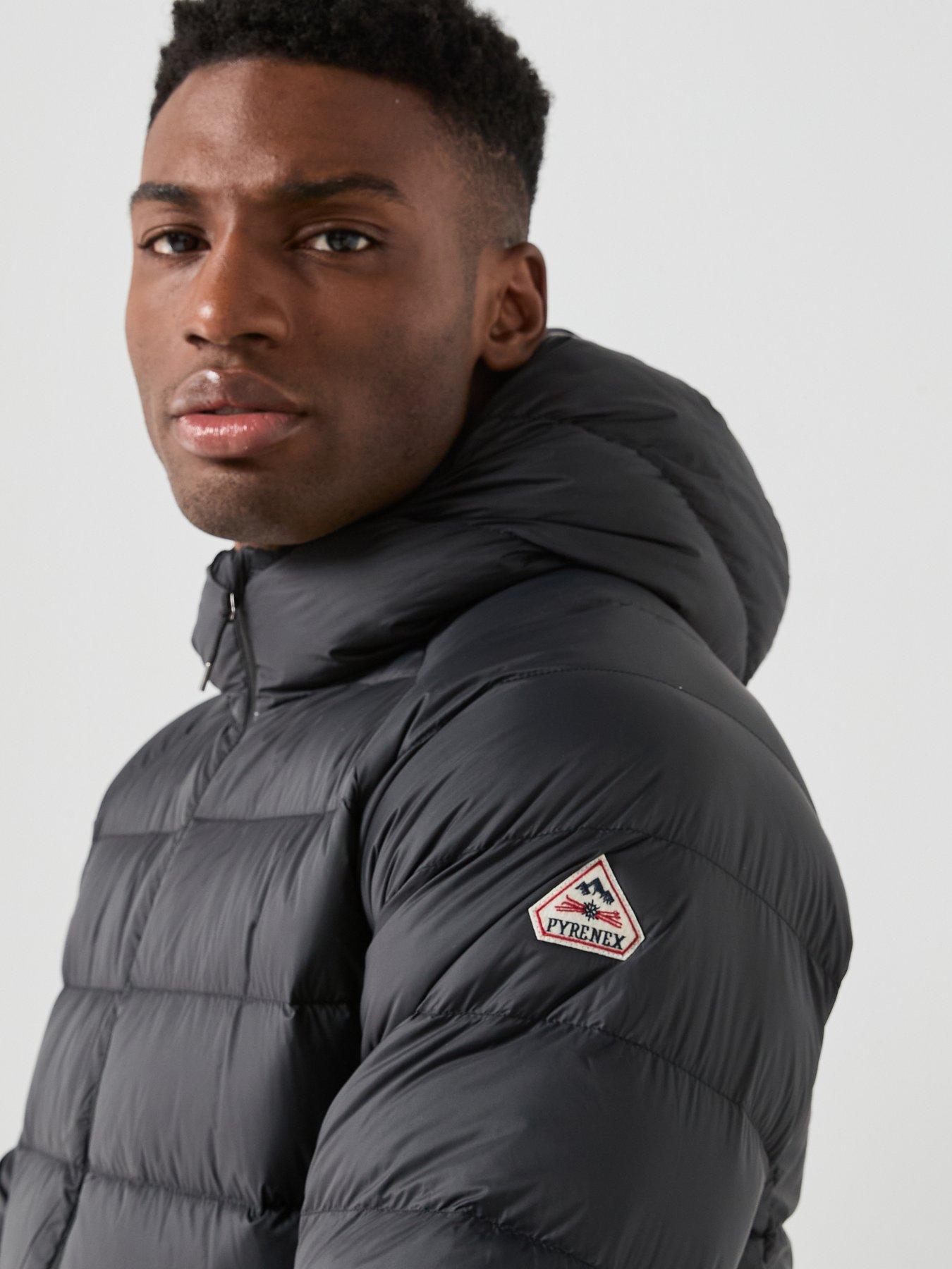 Image 5 of 6 of Pyrenex Arial Hooded Lightweight Packable Padded Jacket - Black