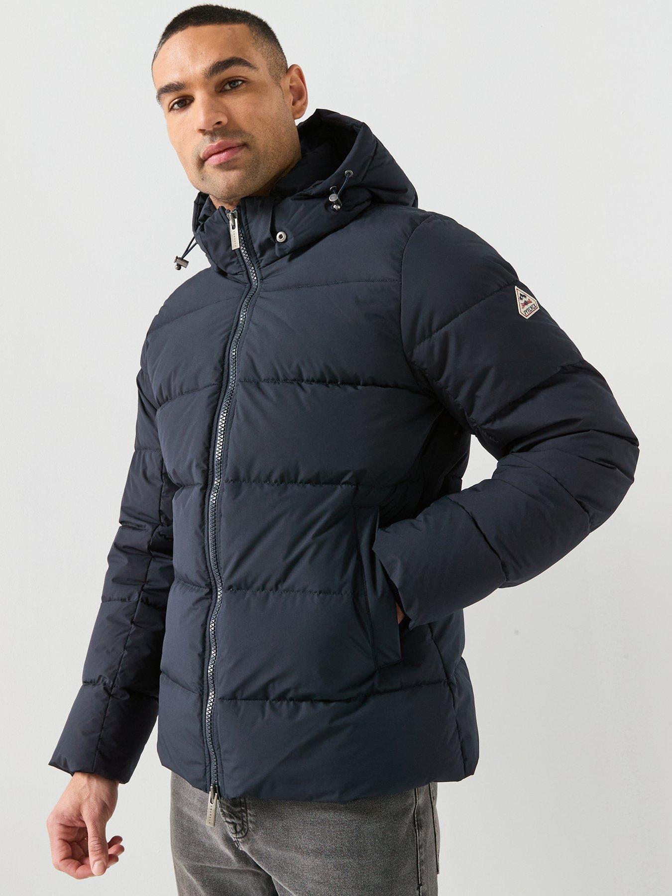 Pyrenex Spoutnic Mini Ripstop Hooded Water Repellent Jacket - Navy