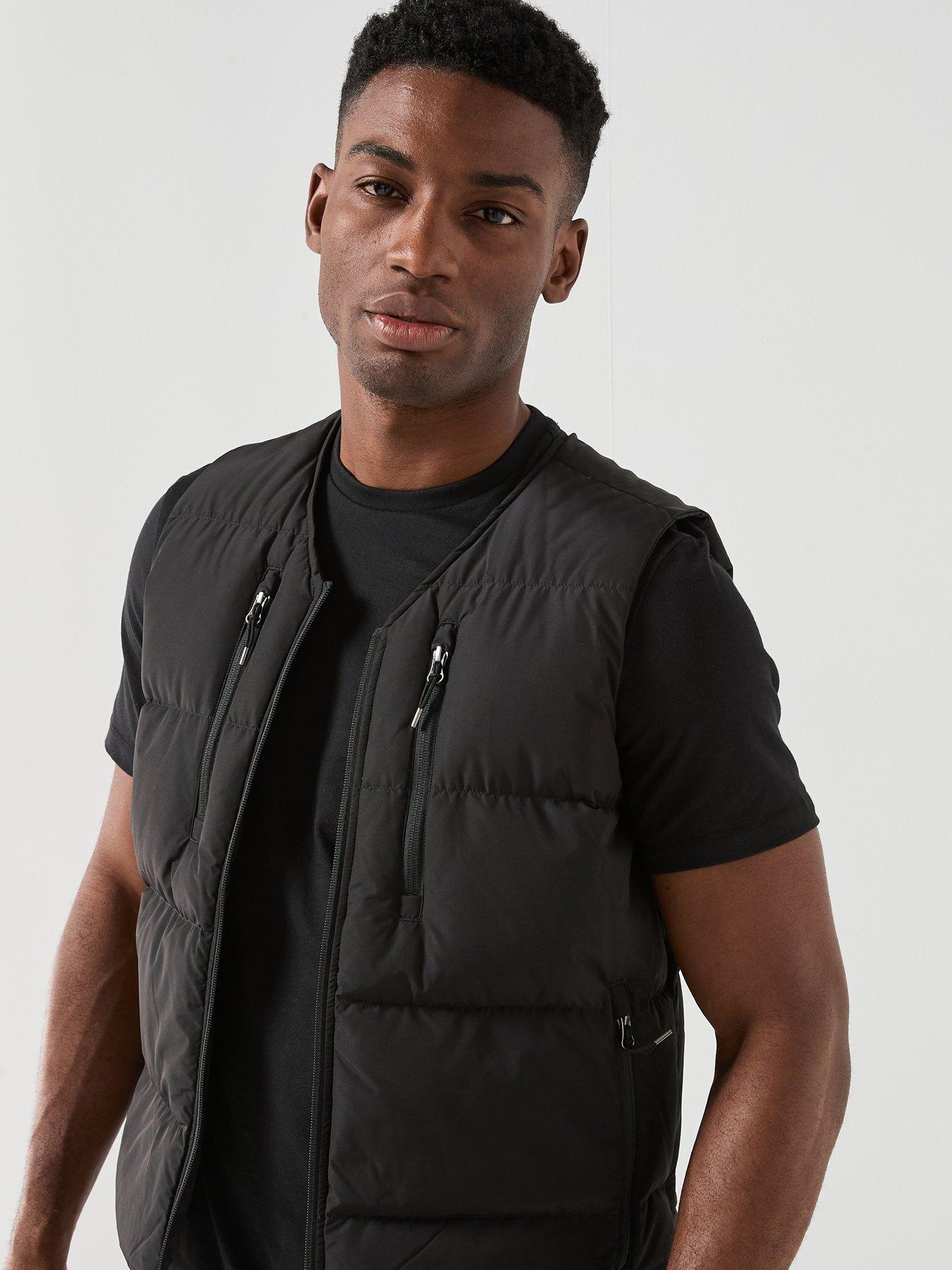 Image 4 of 6 of Pyrenex Solace Lightweight Padded Gilet - Black