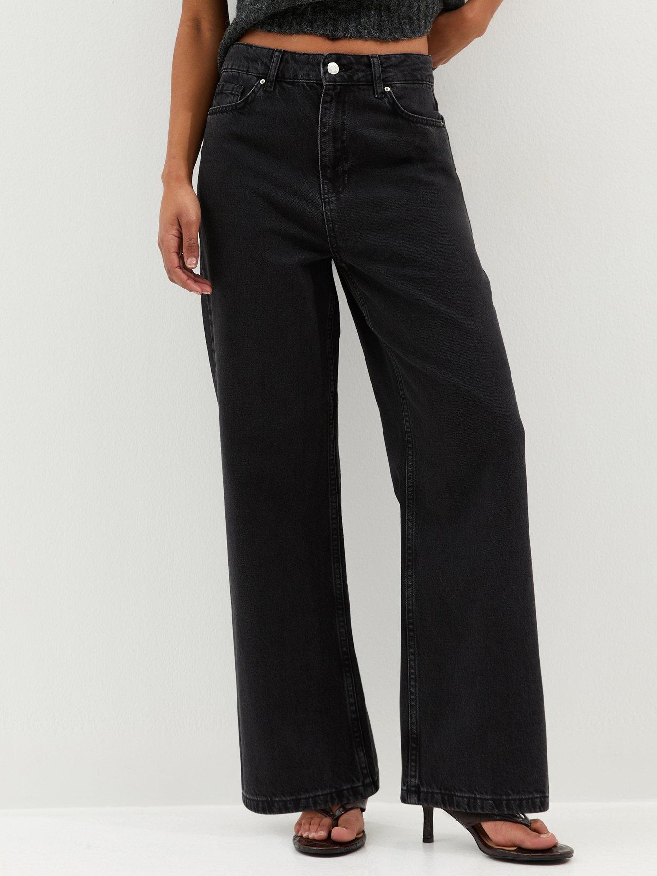 new-look-adalae-high-waist-wide-leg-jeans--washed-black