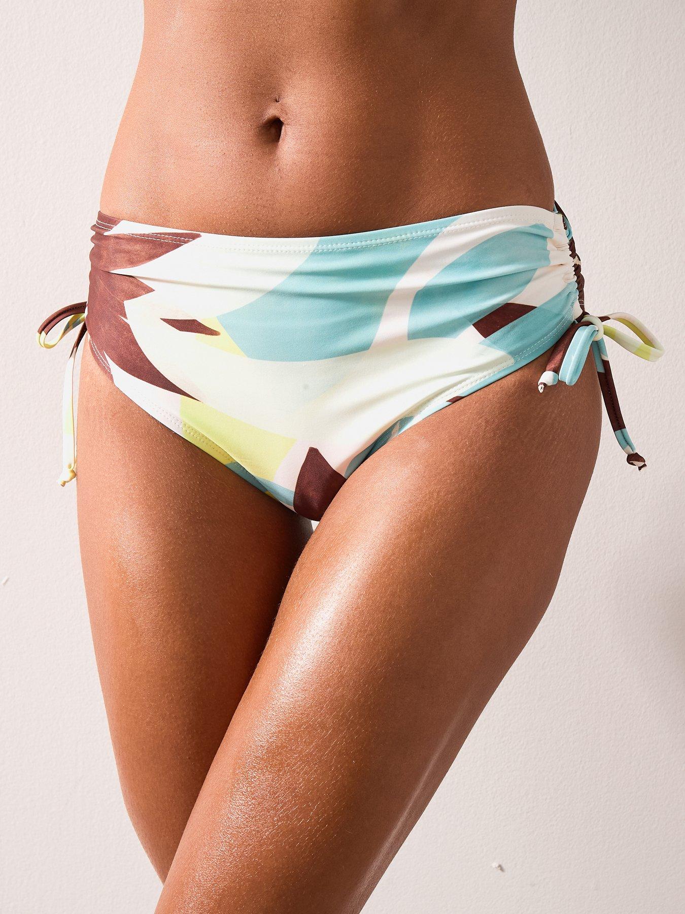 Image 4 of 7 of The Very Collection Floral Print Bikini Brief