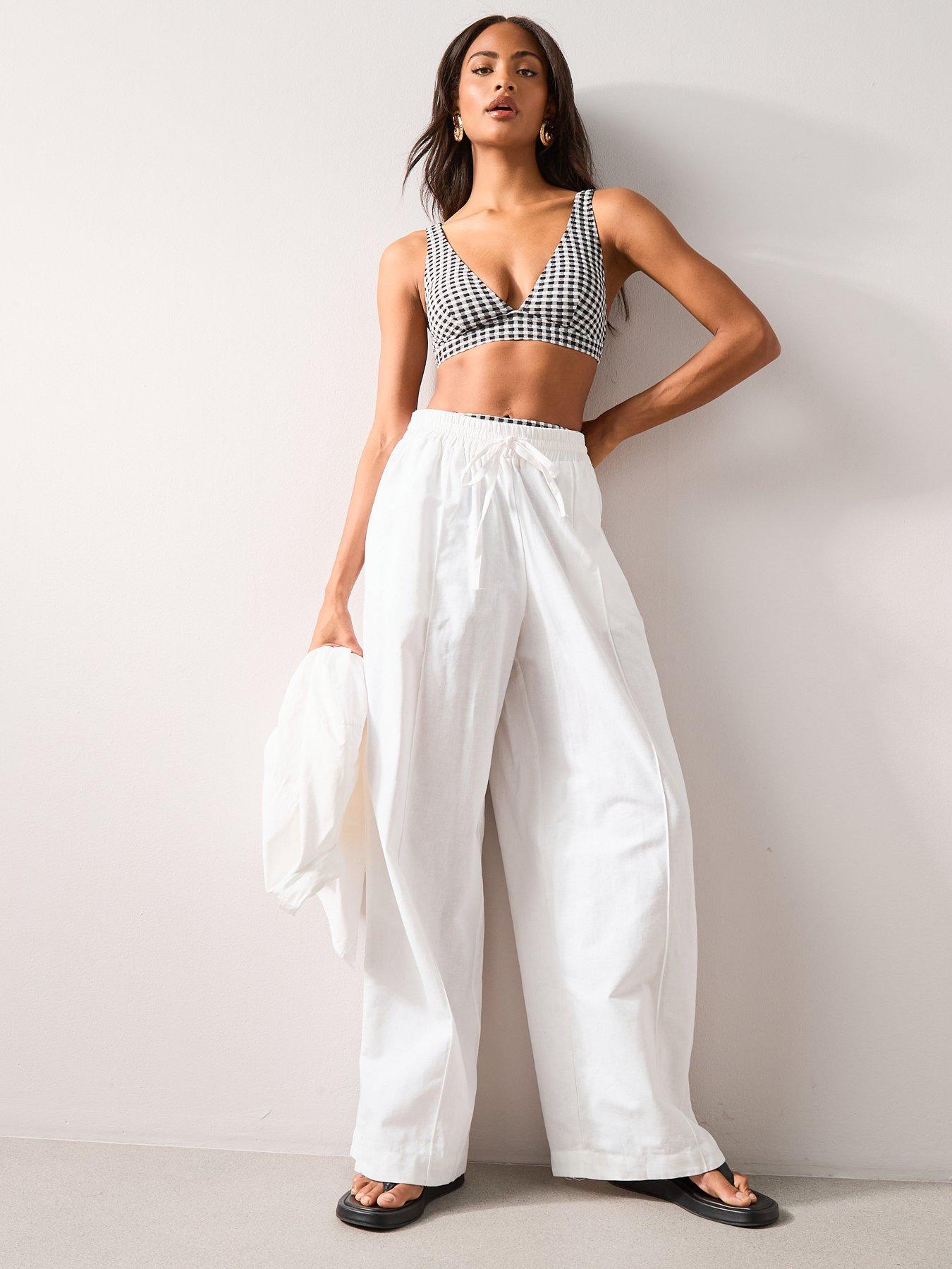  image of the-very-collection-gingham-bikini-top