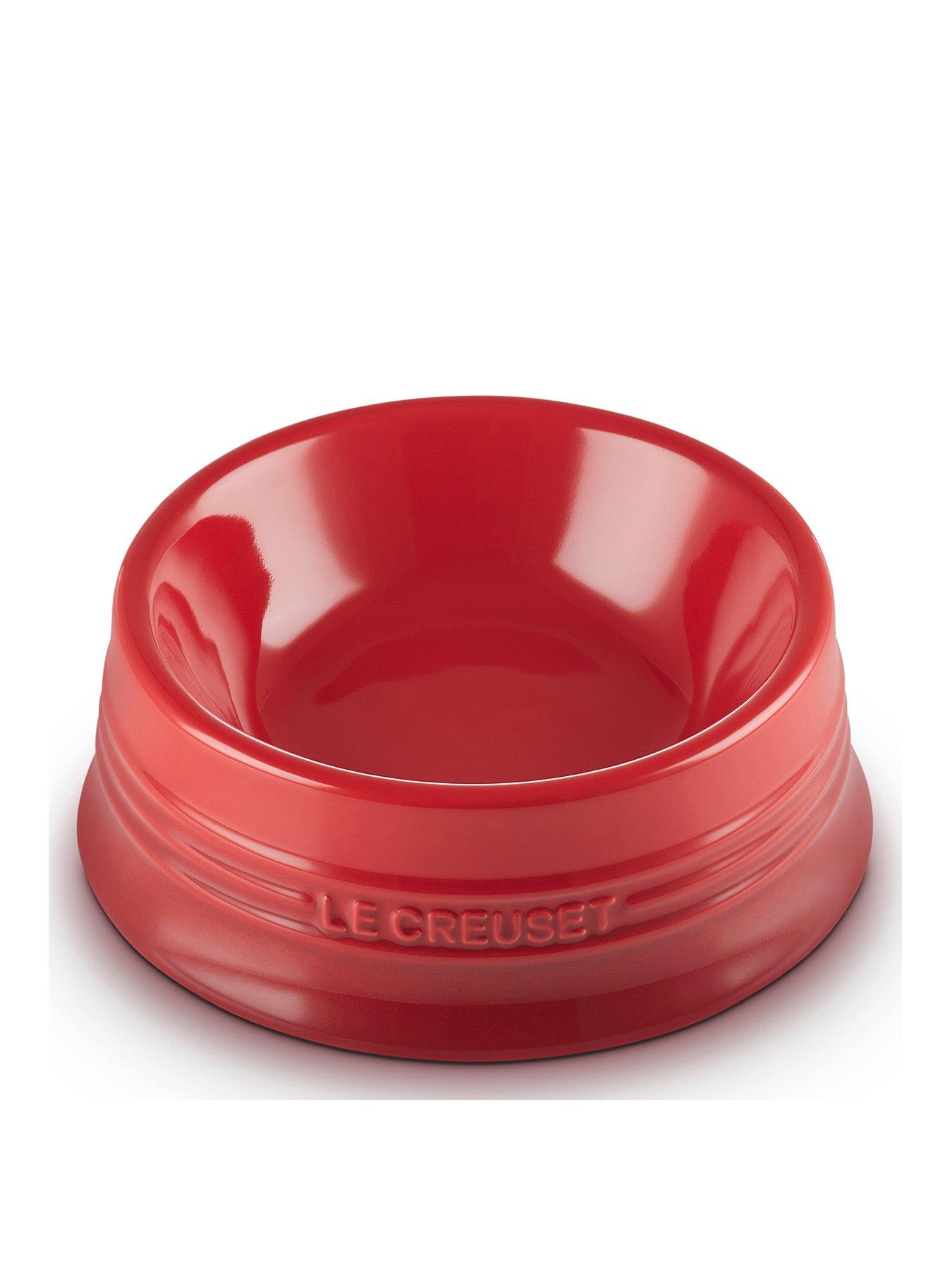  image of le-creuset-large-pet-bowl-cerise