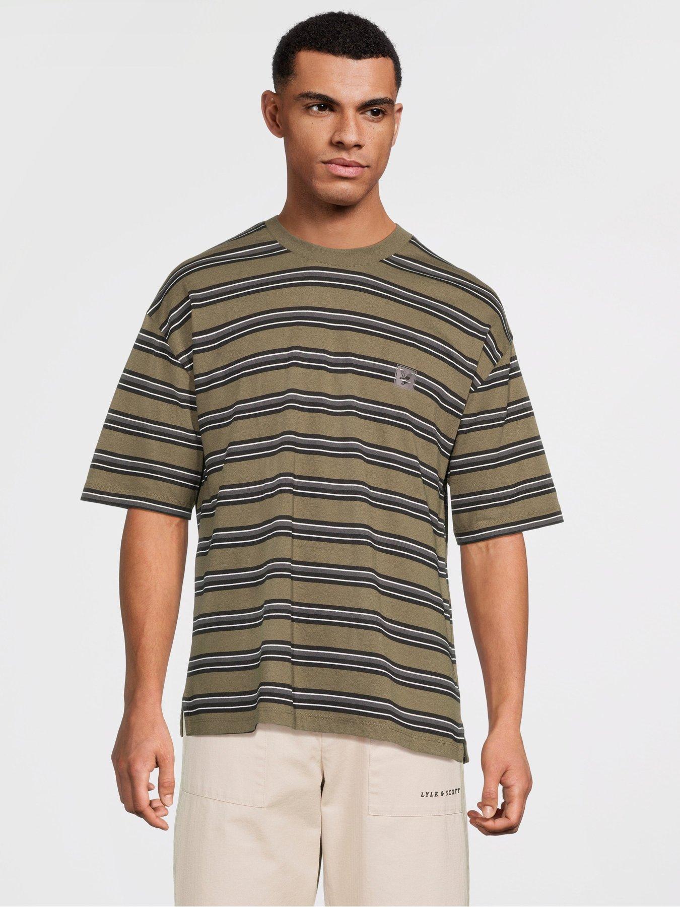 stillFront image of lyle-scott-striped-3-pack-relaxed-t-shirt--multi