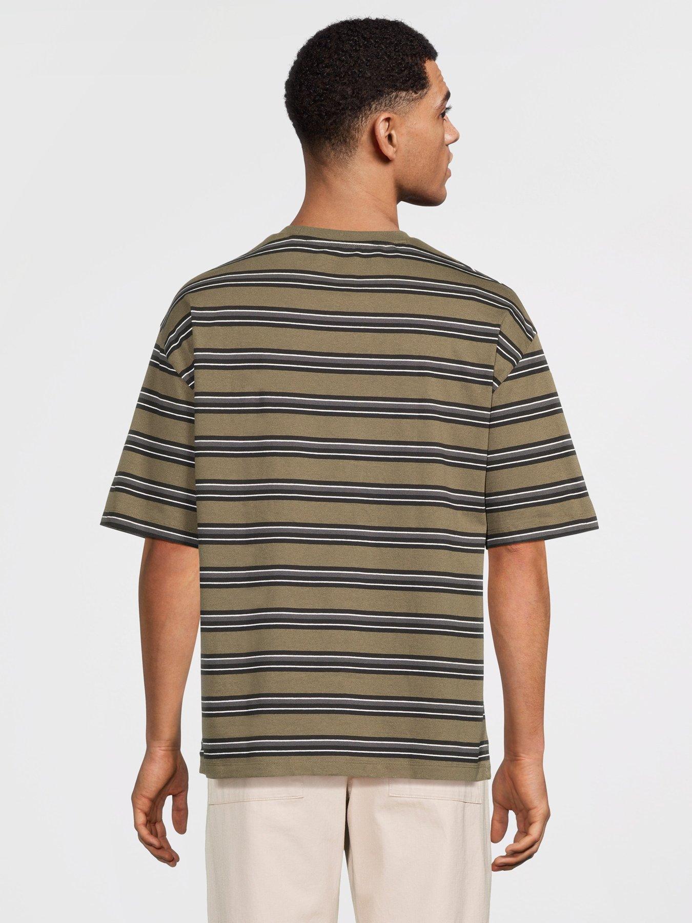  image of lyle-scott-striped-3-pack-relaxed-t-shirt--multi