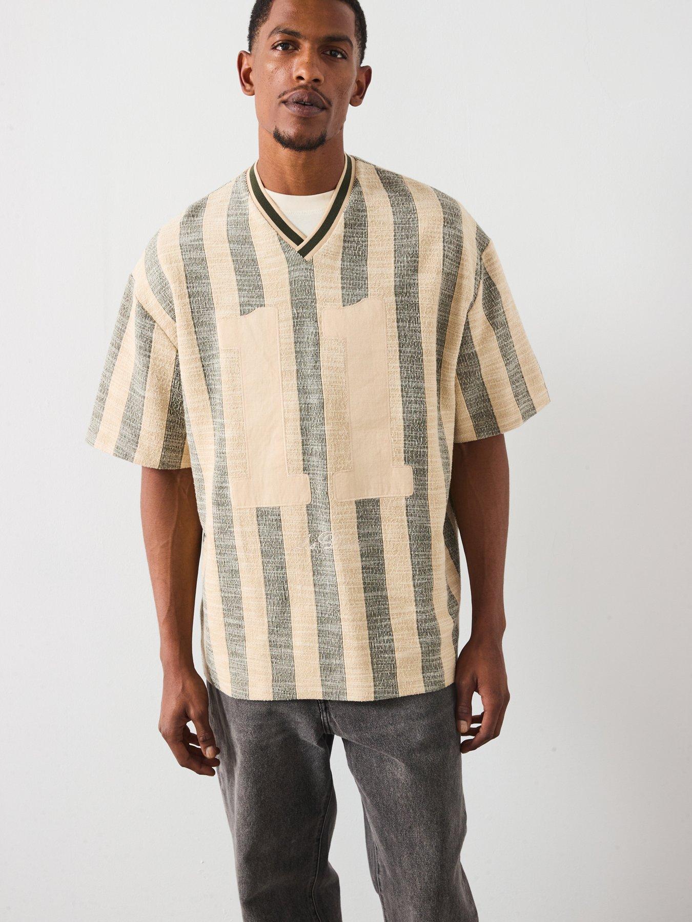 Image 1 of 6 of Les Deux Bronson American Football Jersey T-Shirt - Light Green
