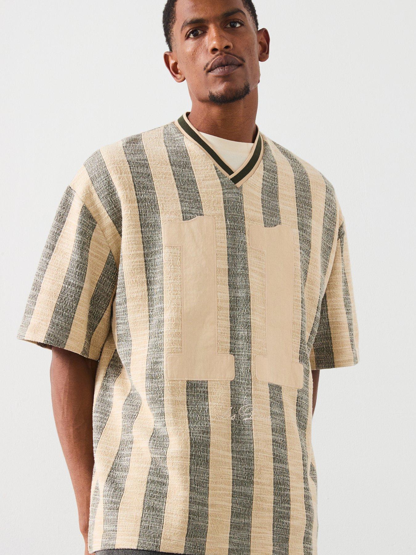 Image 4 of 6 of Les Deux Bronson American Football Jersey T-Shirt - Light Green