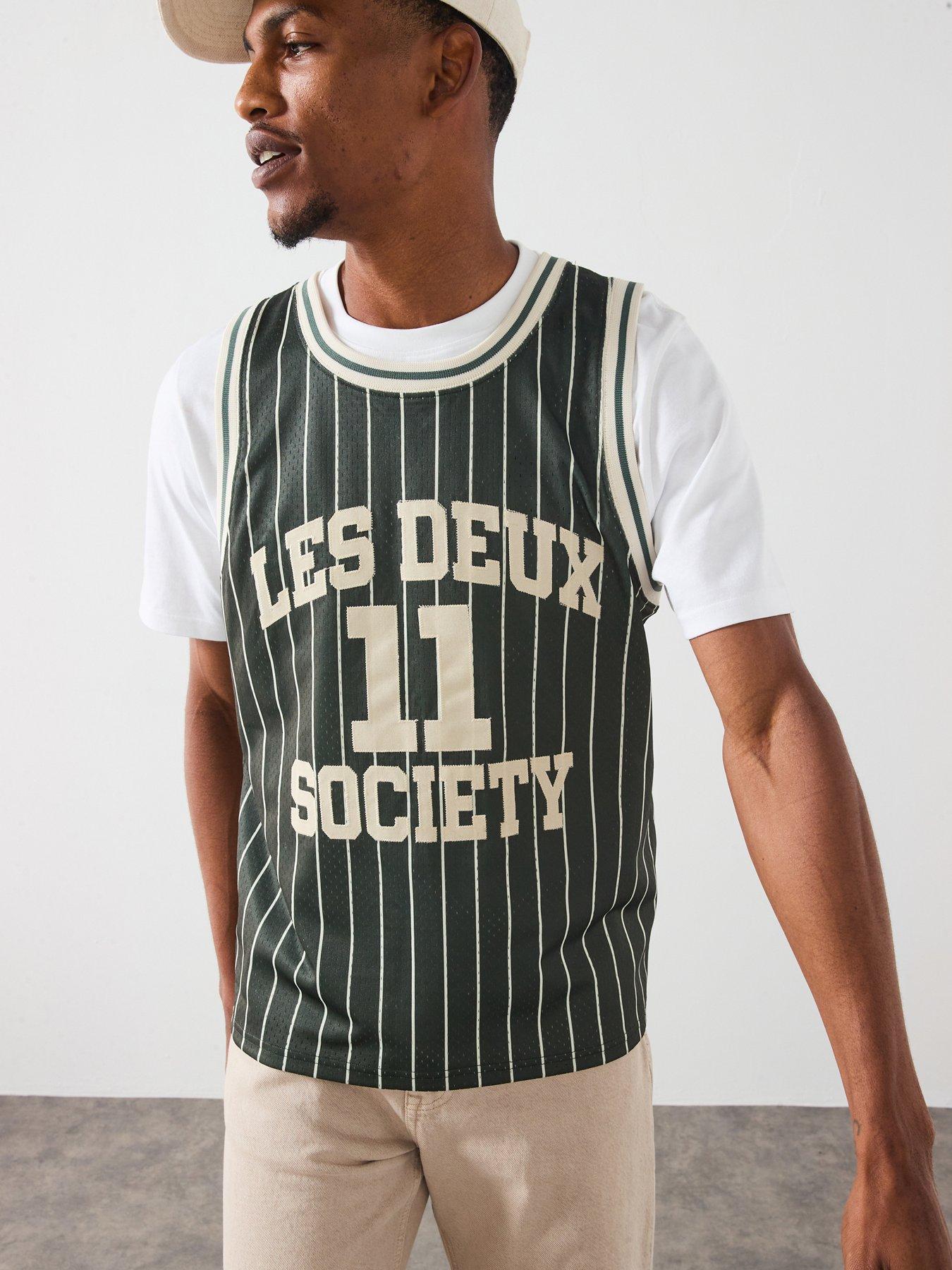  image of les-deux-silas-mesh-vest-light-green