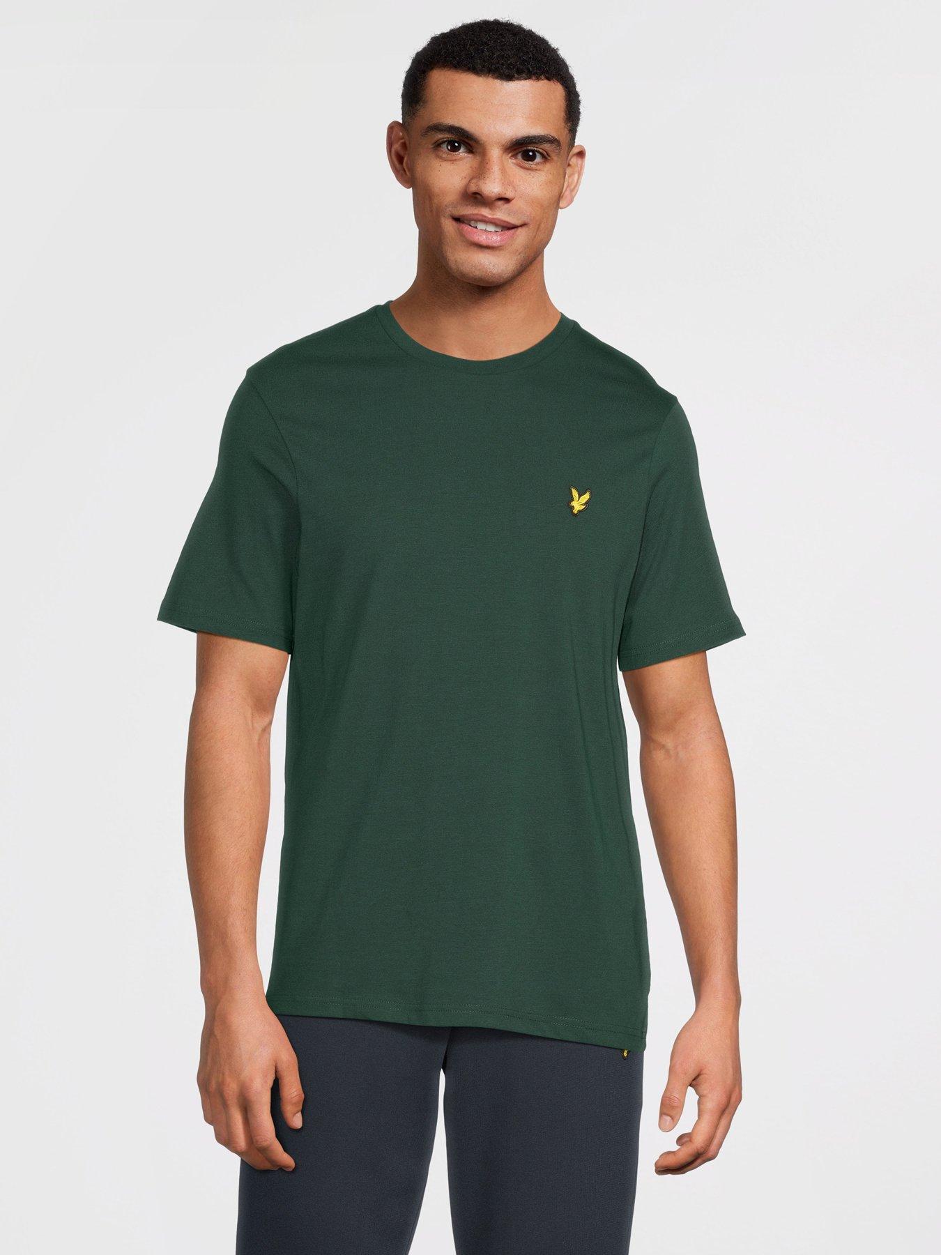lyle-scott-plain-t-shirt--dark-green