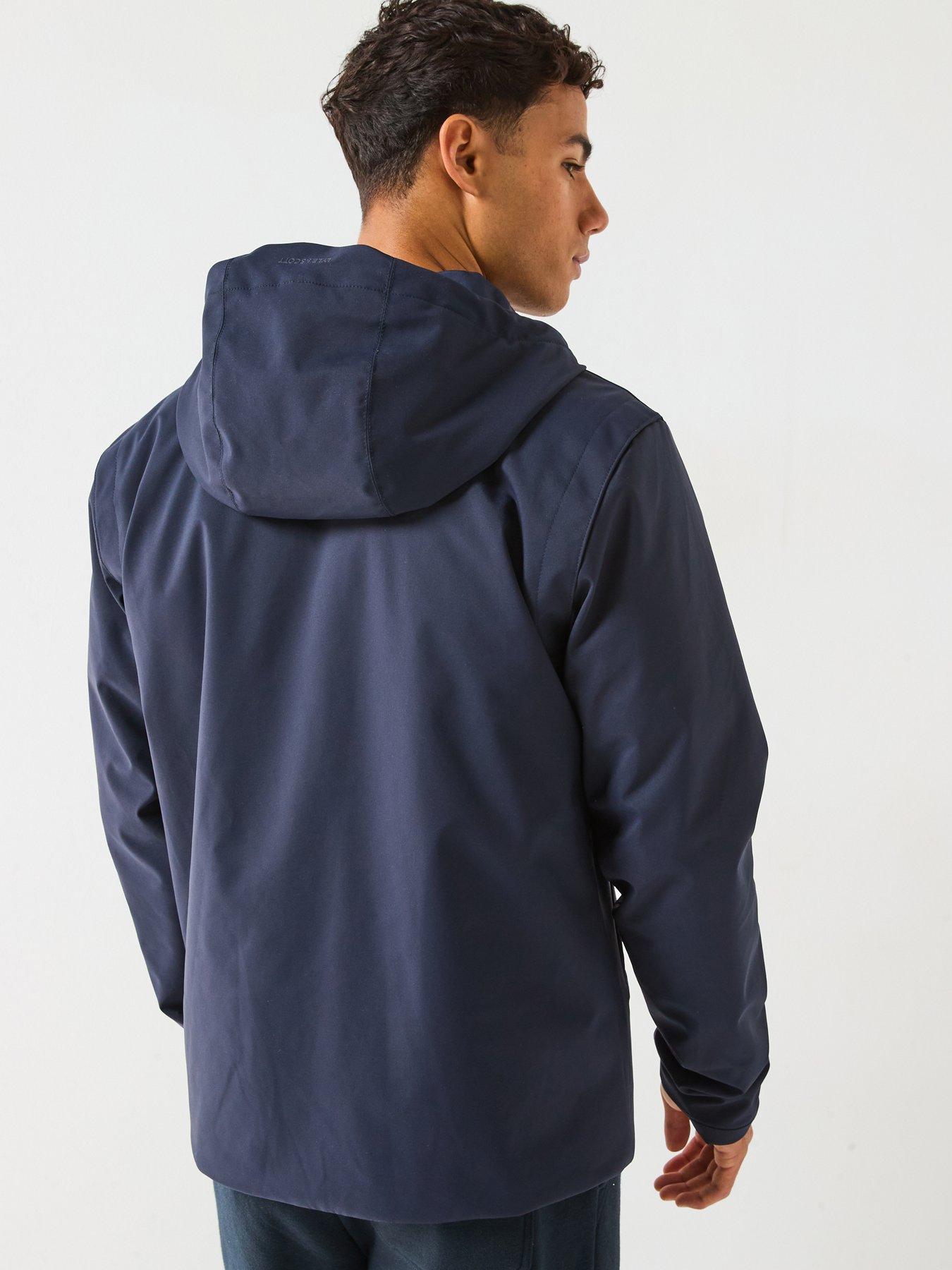  image of lyle-scott-shell-jacket--navy