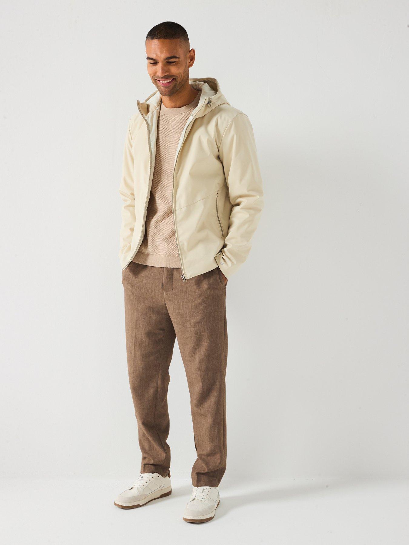  image of lyle-scott-shell-jacket--cream