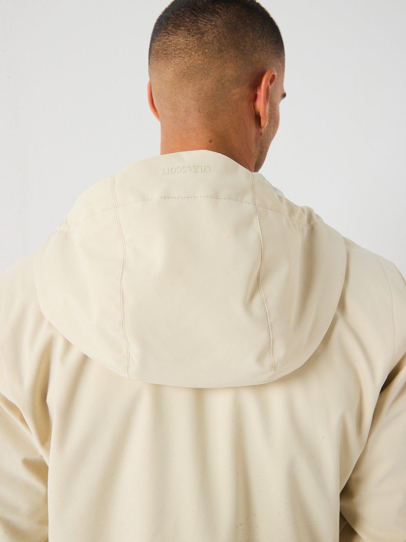  image of lyle-scott-shell-jacket--cream