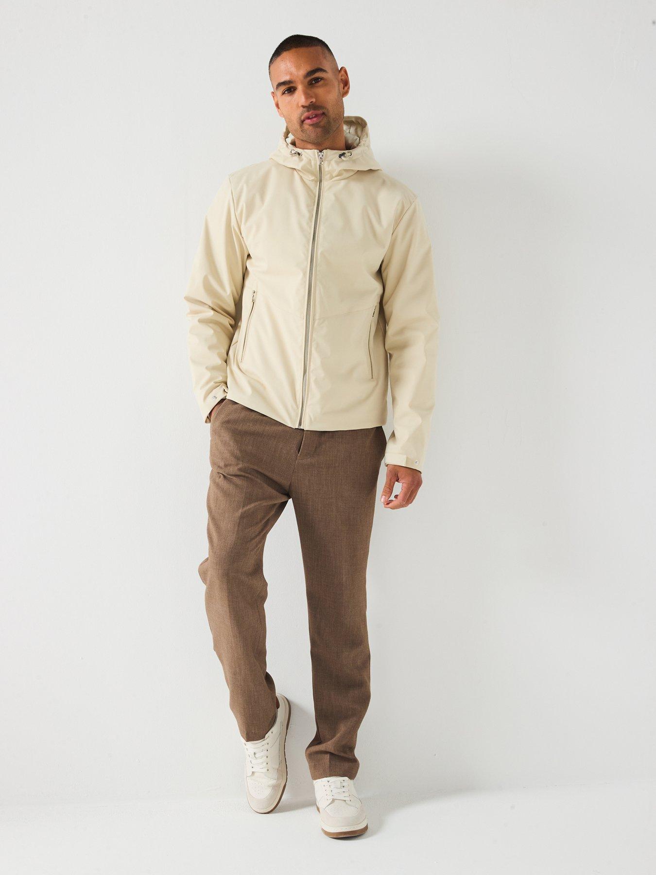  image of lyle-scott-shell-jacket--cream