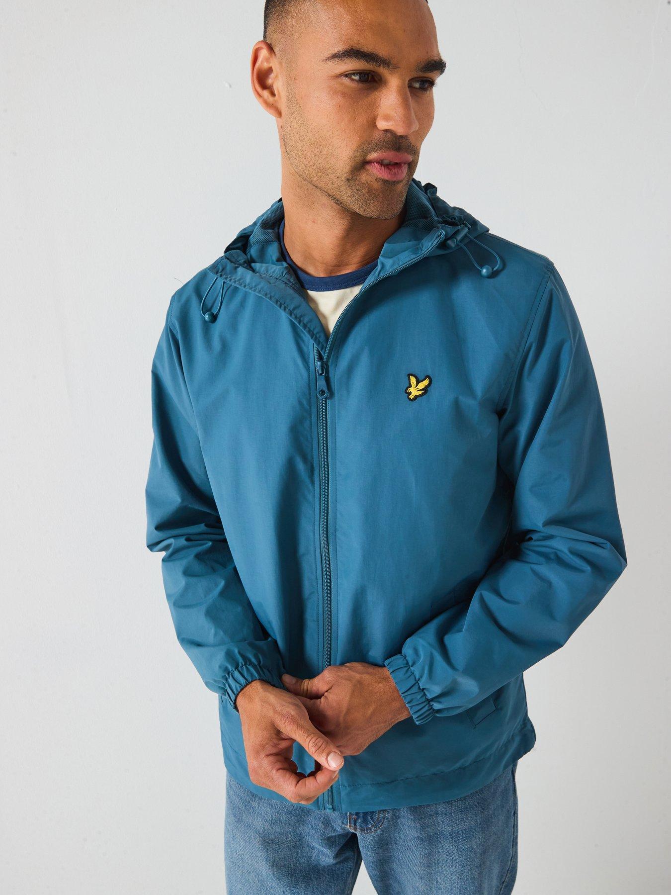 lyle-scott-zip-through-hooded-jacket--blue