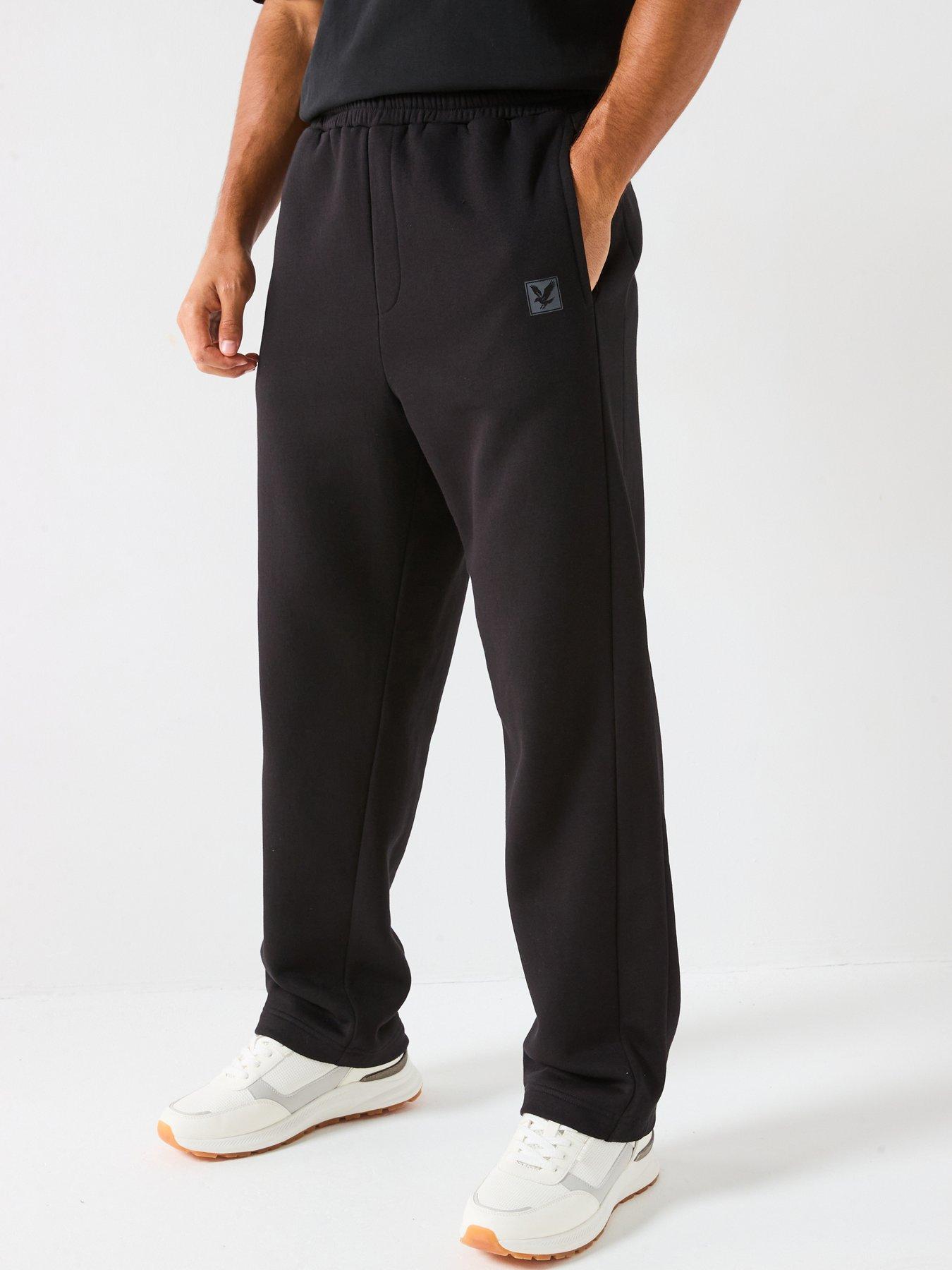 Lyle & Scott Loungewear Straight Leg Jogger- Black