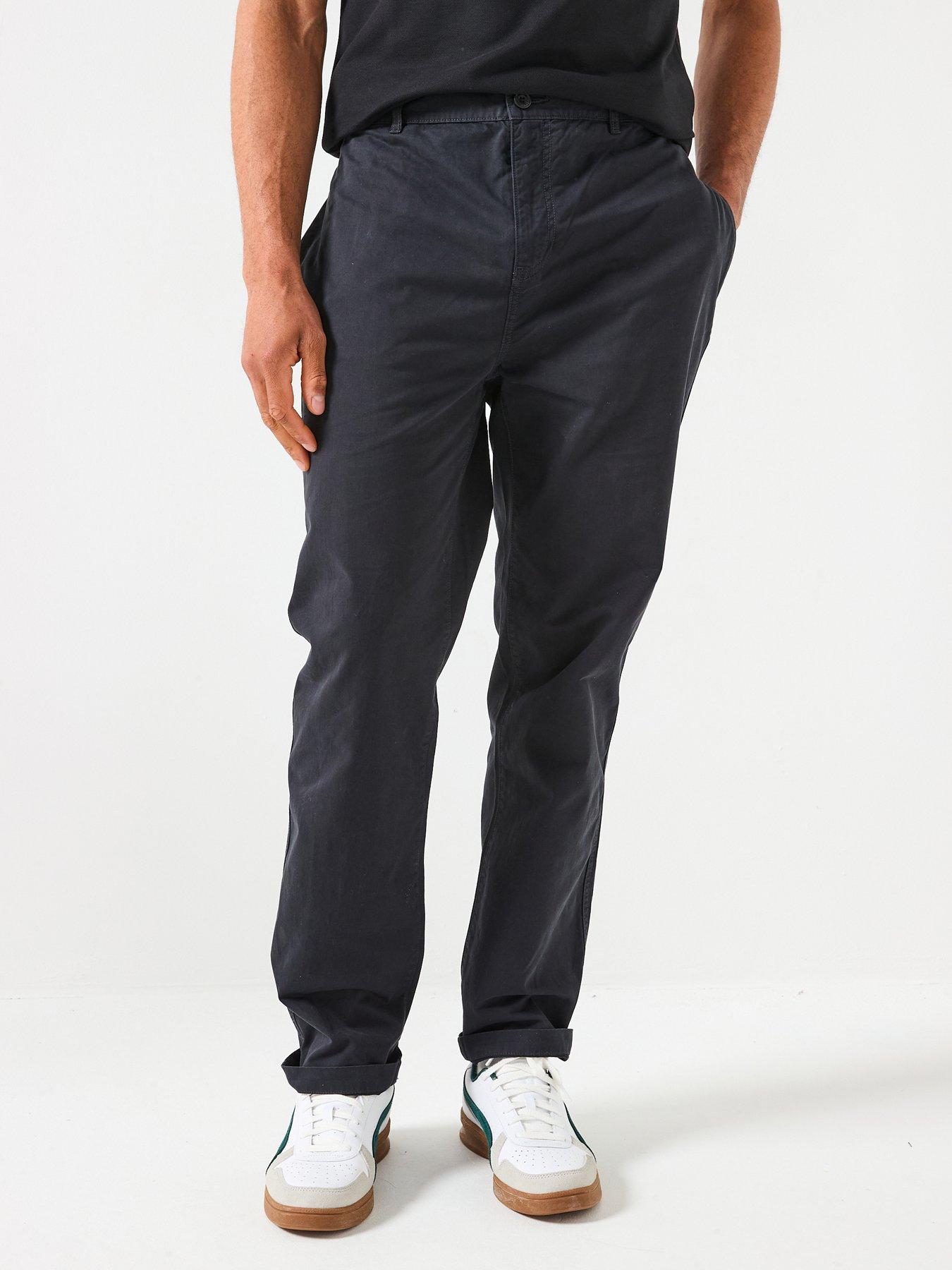 Lyle & Scott Straight Leg Chino- Black