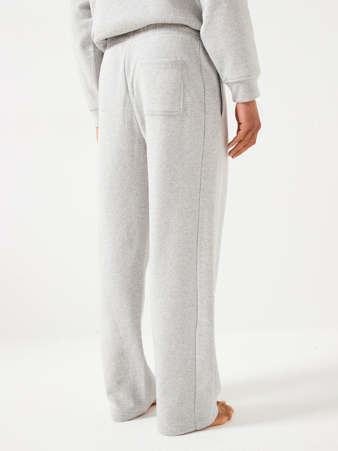 stillFront image of lyle-scott-loungewear-straight-leg-jogger-dark-grey-light-grey