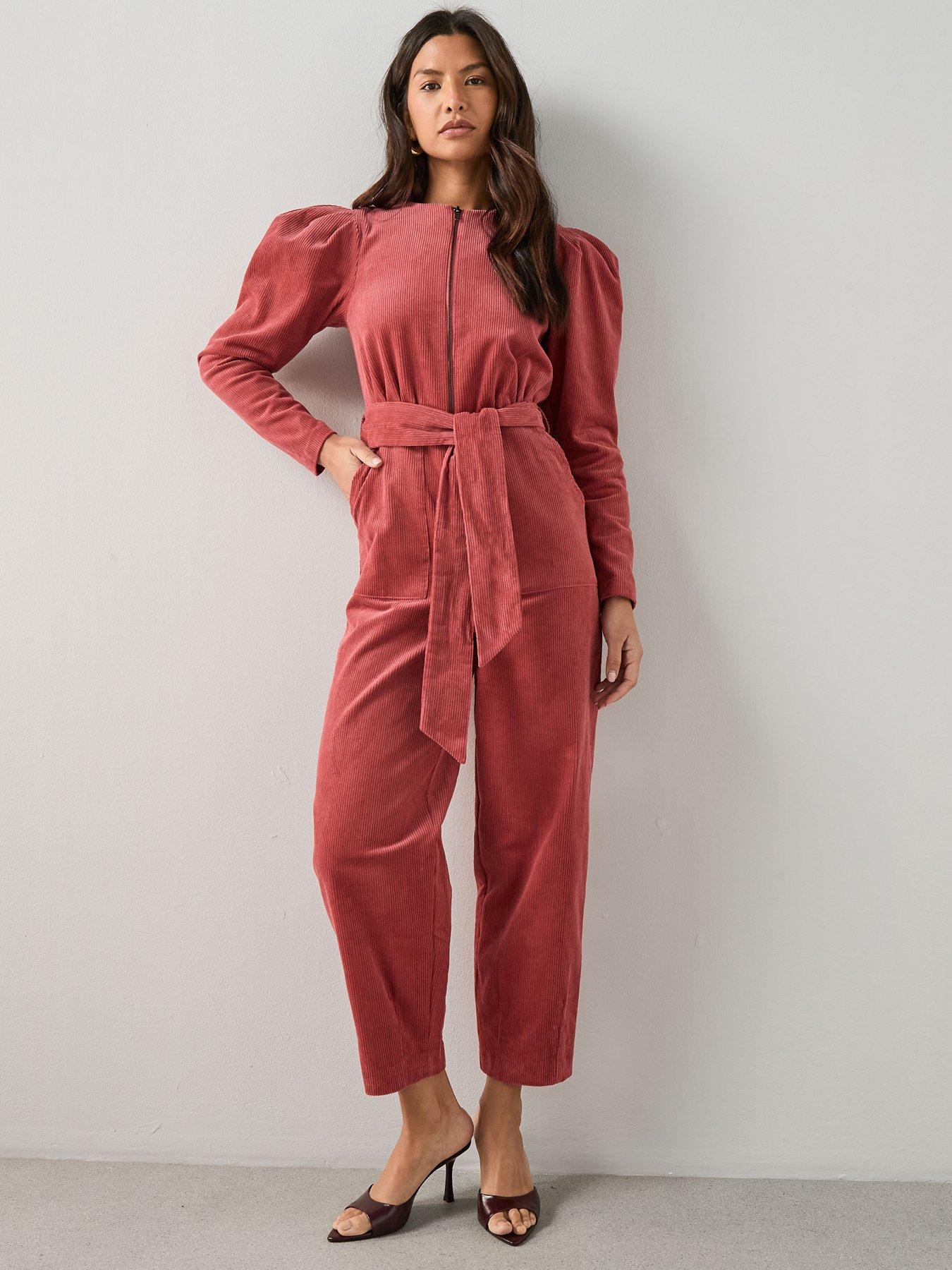the-very-collection-corduroy-zip-through-jumpsuit-nbsp-red