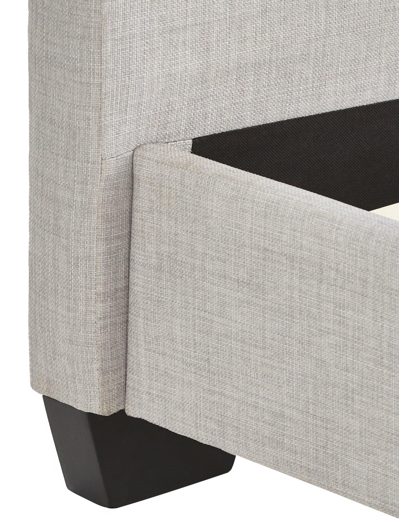 Image 6 of 6 of The Very Collection Riley Bed with Mattress options (Buy &amp; SAVE!) - Light Grey