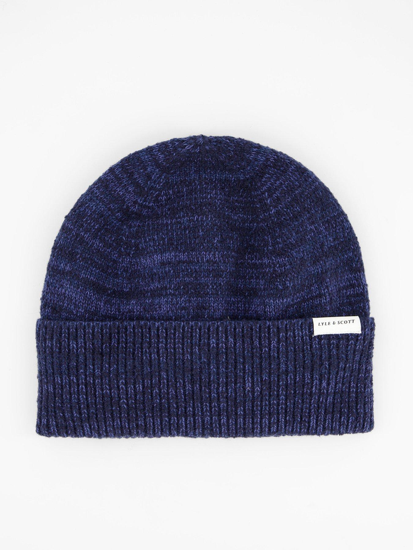 Lyle & Scott Multi Marl Beanie - Navy