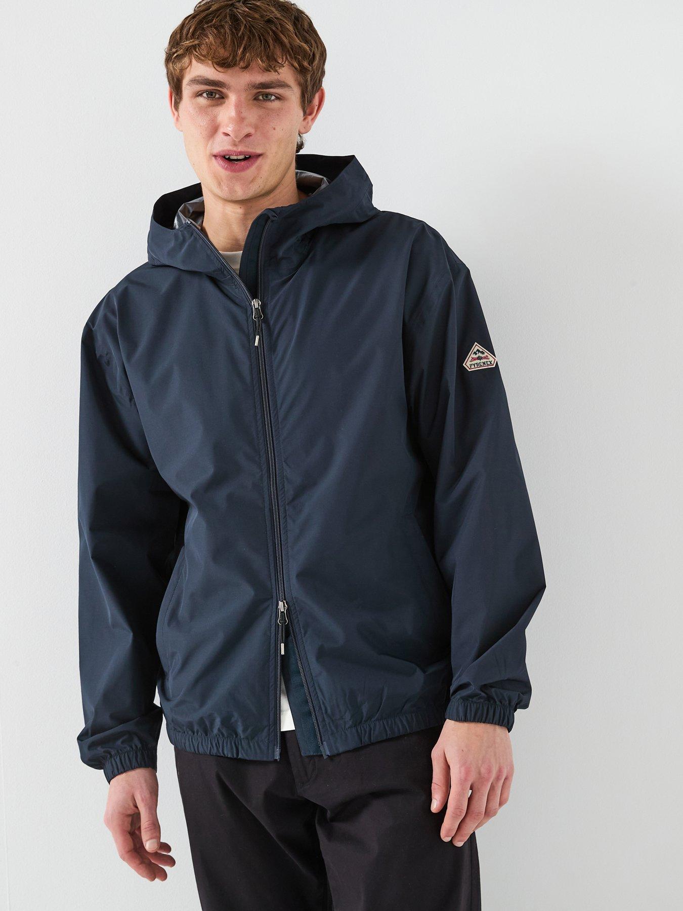 Pyrenex Pyrenex Ensure Water Resistant Hooded Jacket - Navy