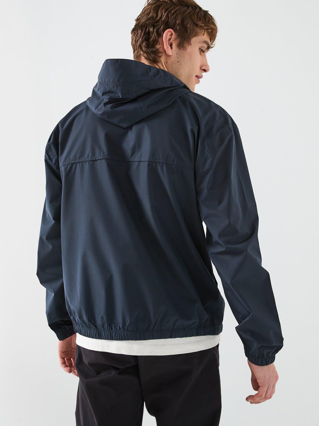 Image 2 of 6 of Pyrenex Ensure Water Resistant Hooded Jacket - Navy
