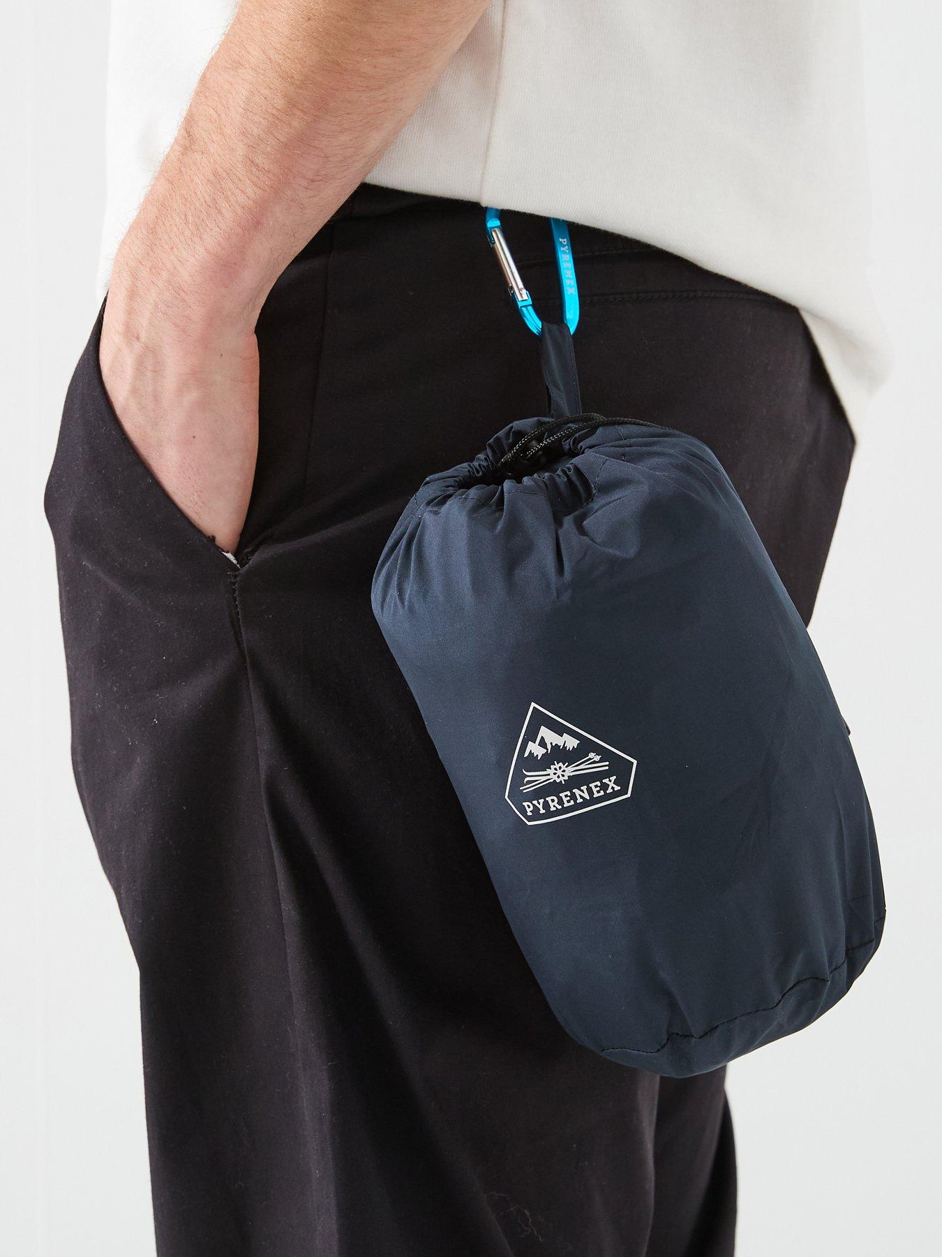  image of pyrenex-ensure-water-resistant-hooded-jacket-navy