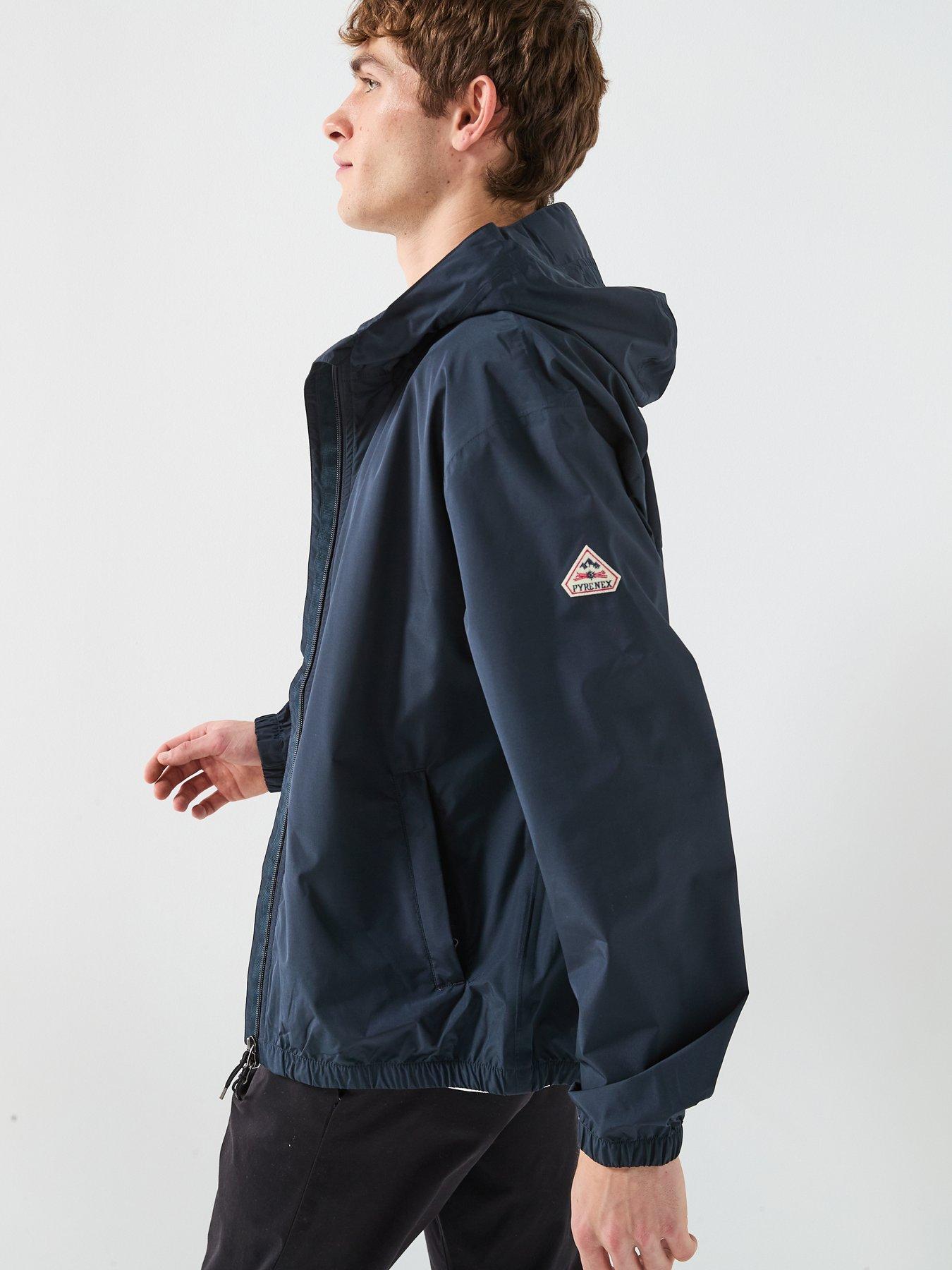 Image 6 of 6 of Pyrenex Ensure Water Resistant Hooded Jacket - Navy