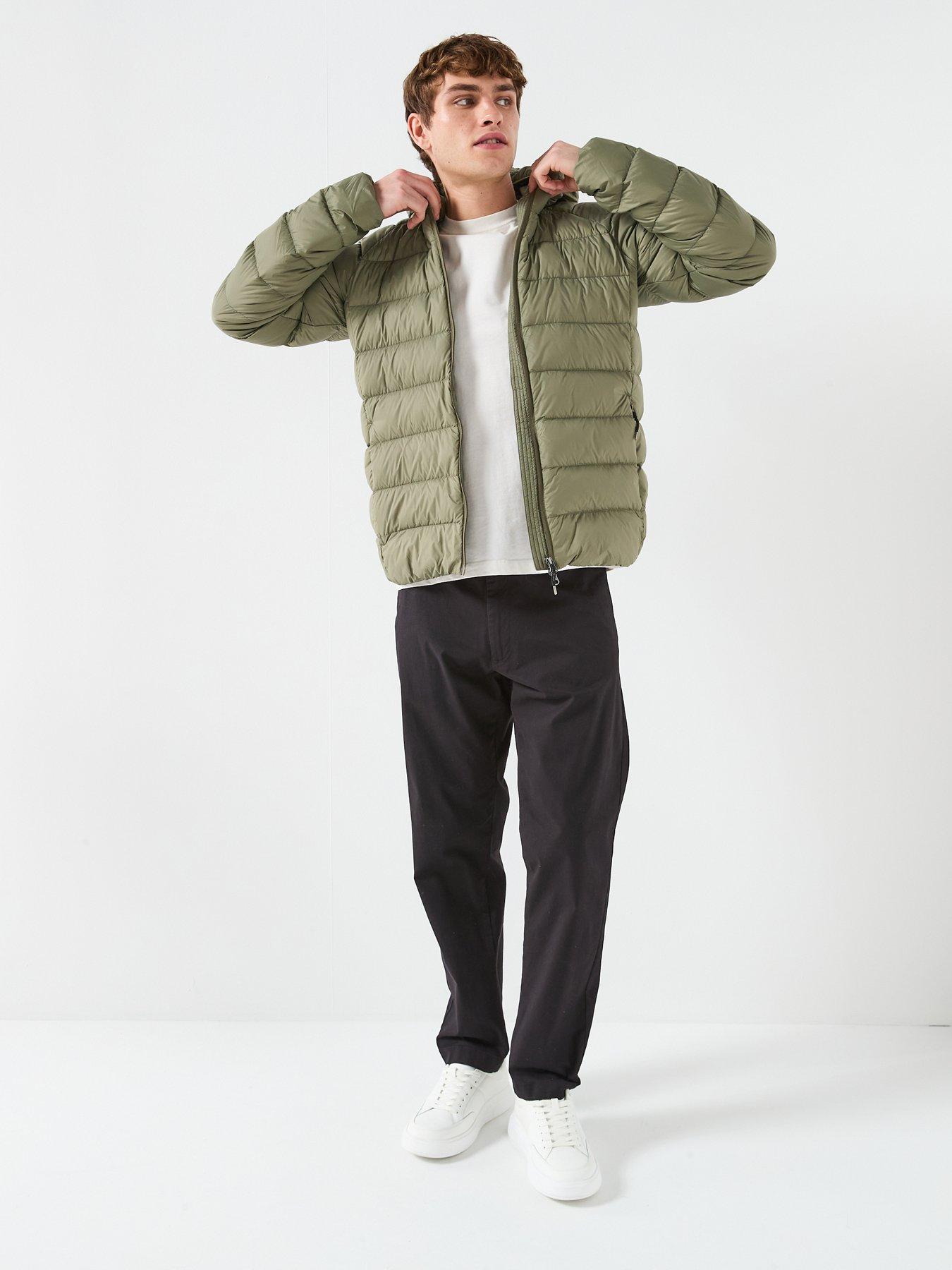  image of pyrenex-arial-hooded-lightweight-packable-padded-jacket-green